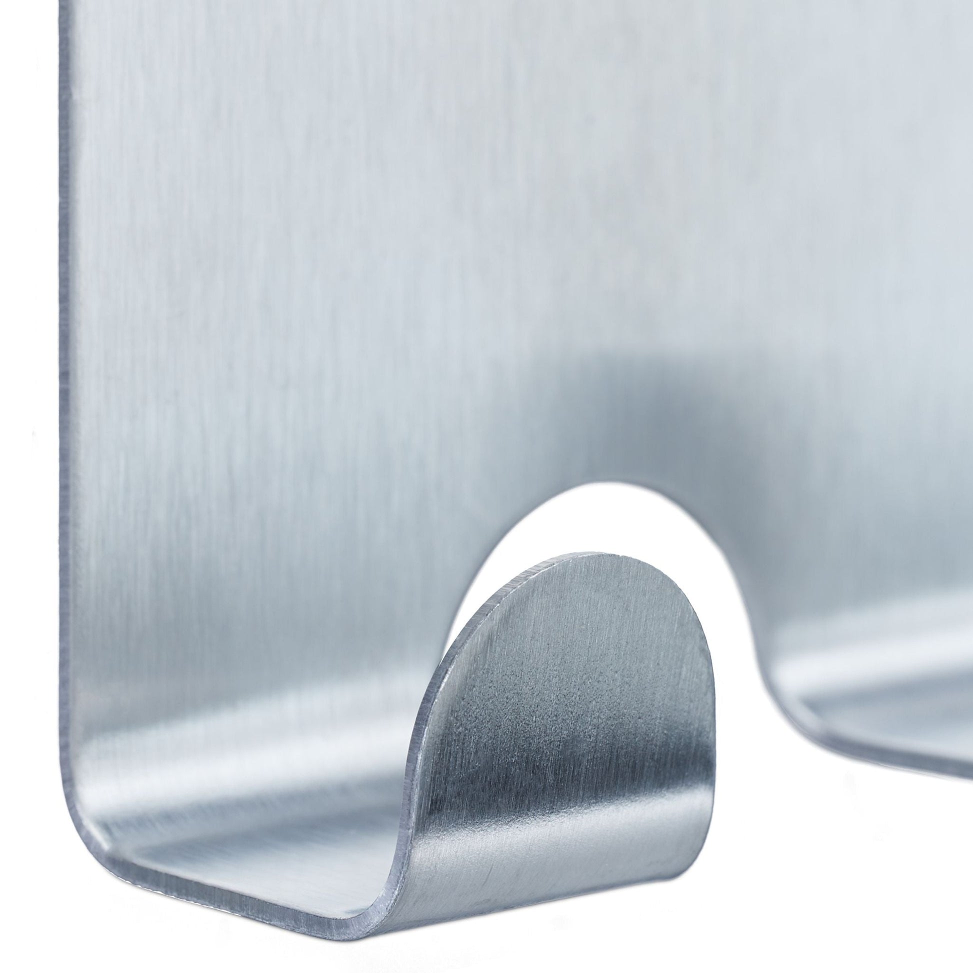 Türhaken Edelstahl 4er-Set Silber von Relaxdays