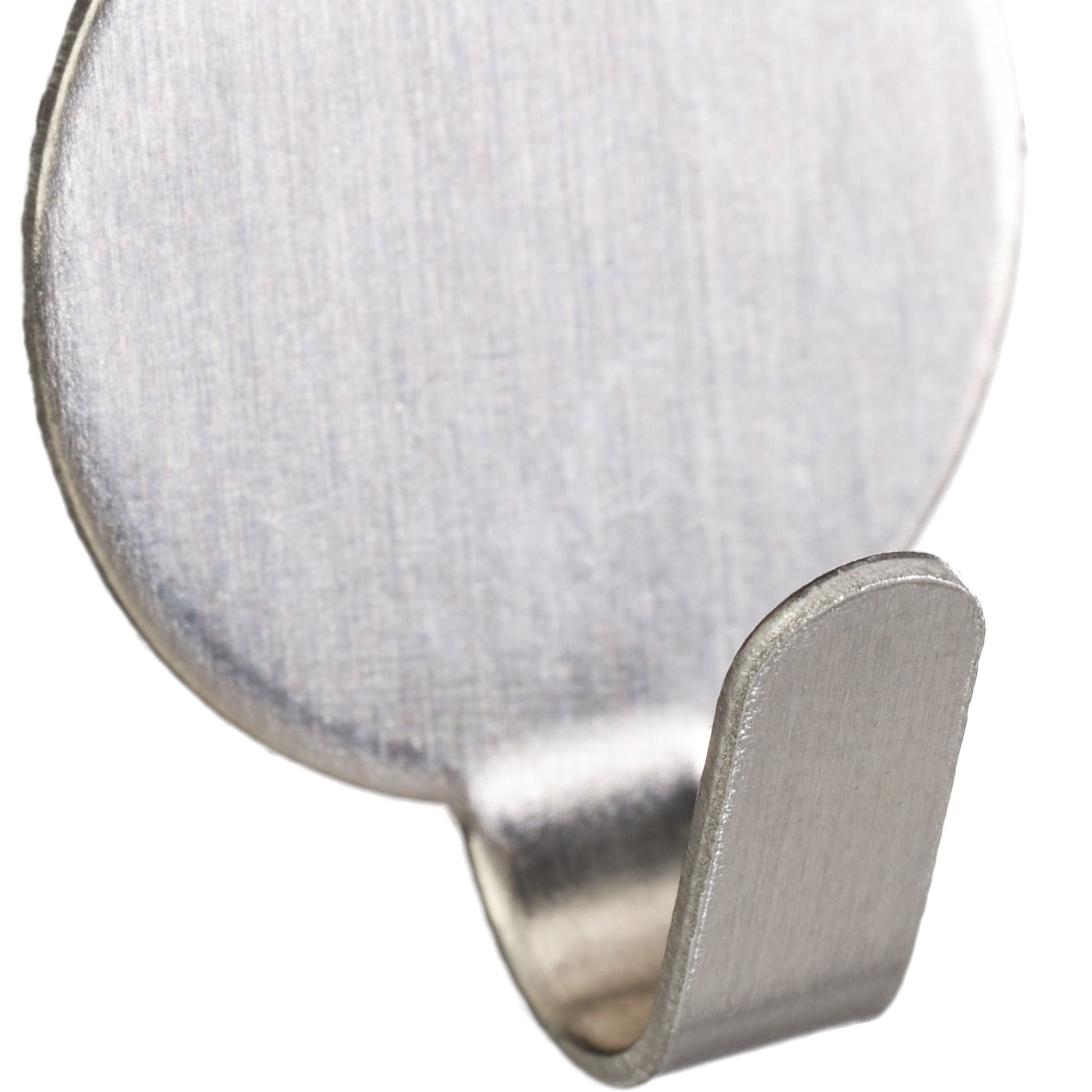 Klebehaken 24er-Set Edelstahl Silber von Relaxdays