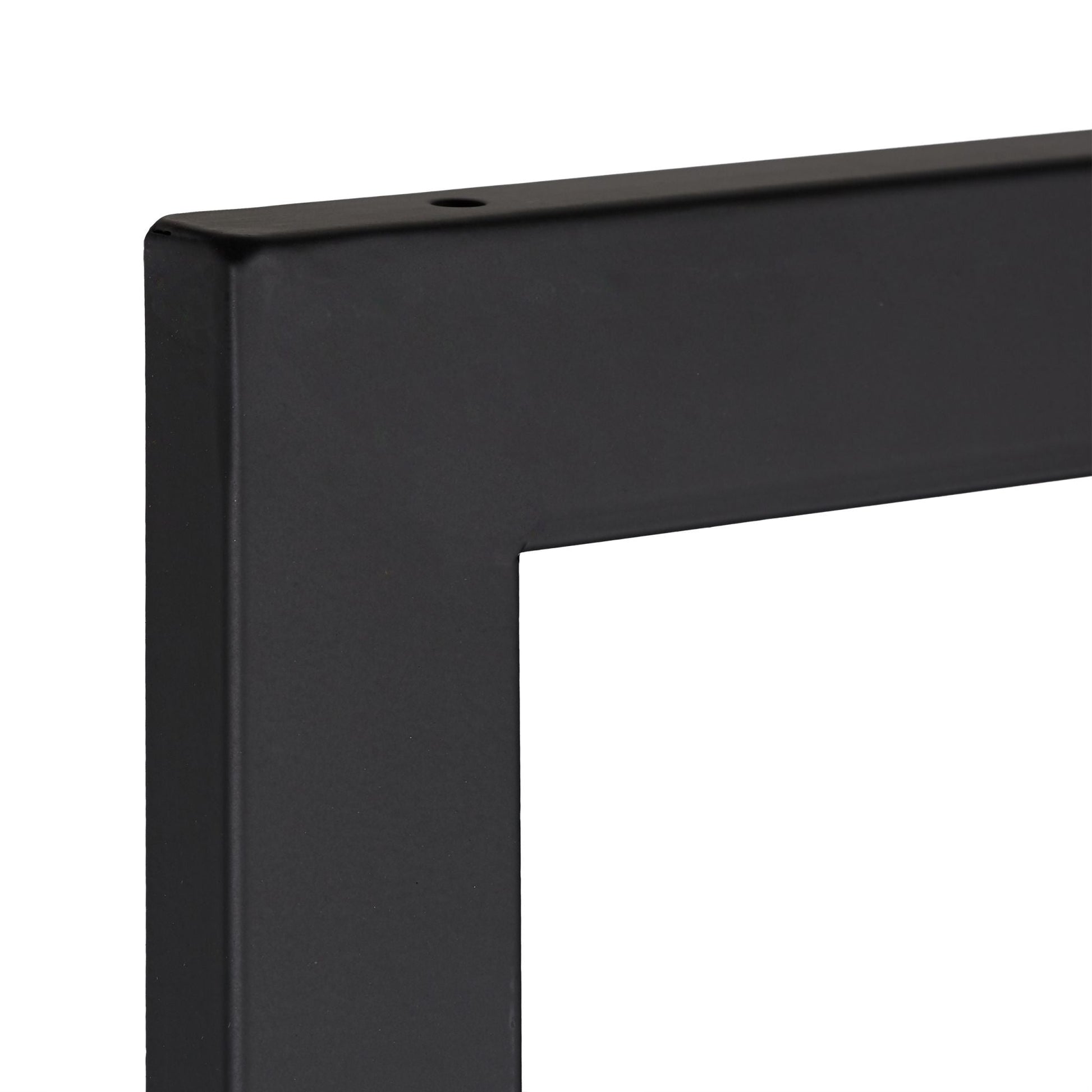 Kaminholzregal Schwarz von Relaxdays
