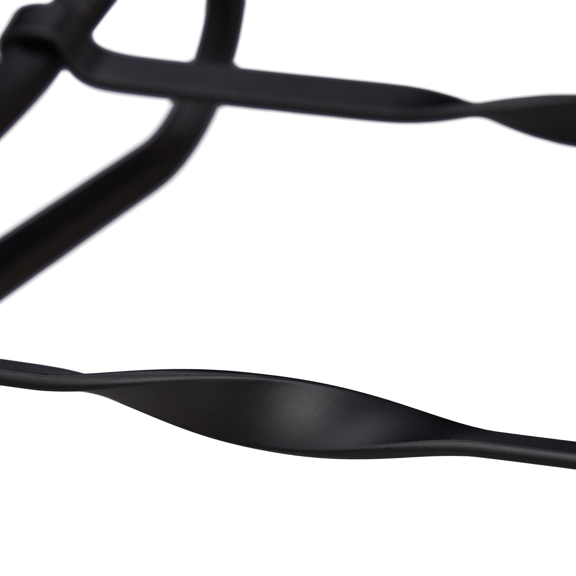 Rundes Kaminholzregal Schwarz von Relaxdays