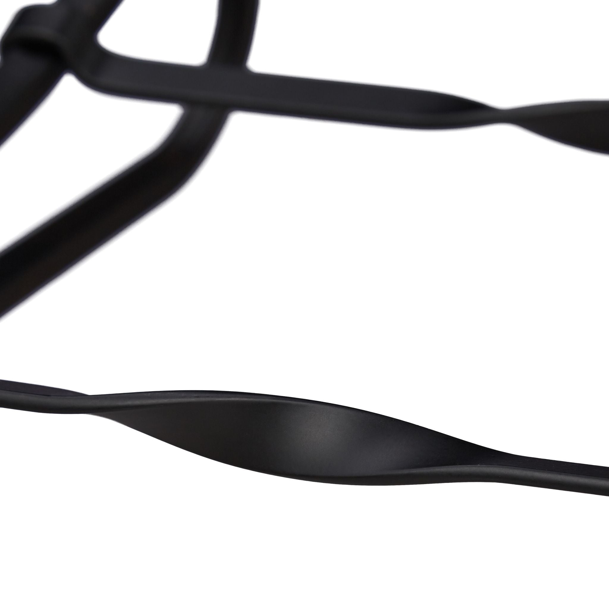 Rundes Kaminholzregal Schwarz von Relaxdays