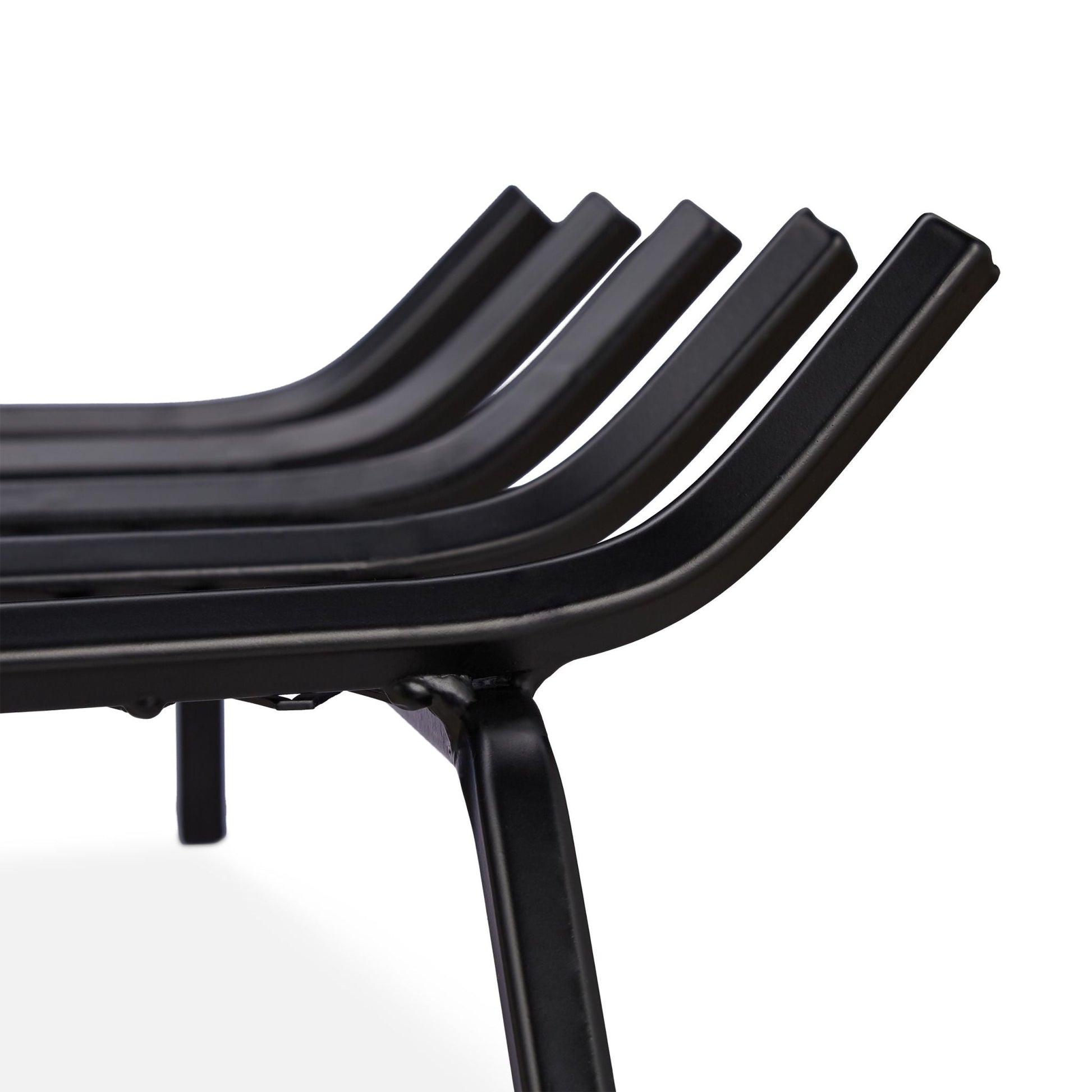 Kaminrost mit Füssen Schwarz von Relaxdays