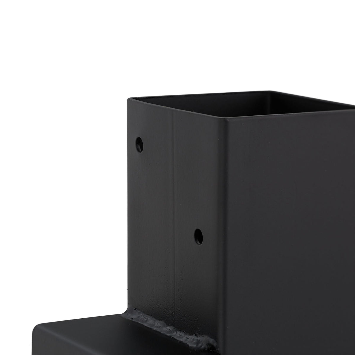 Holzstapelhilfe 2er-Set Schwarz von Relaxdays
