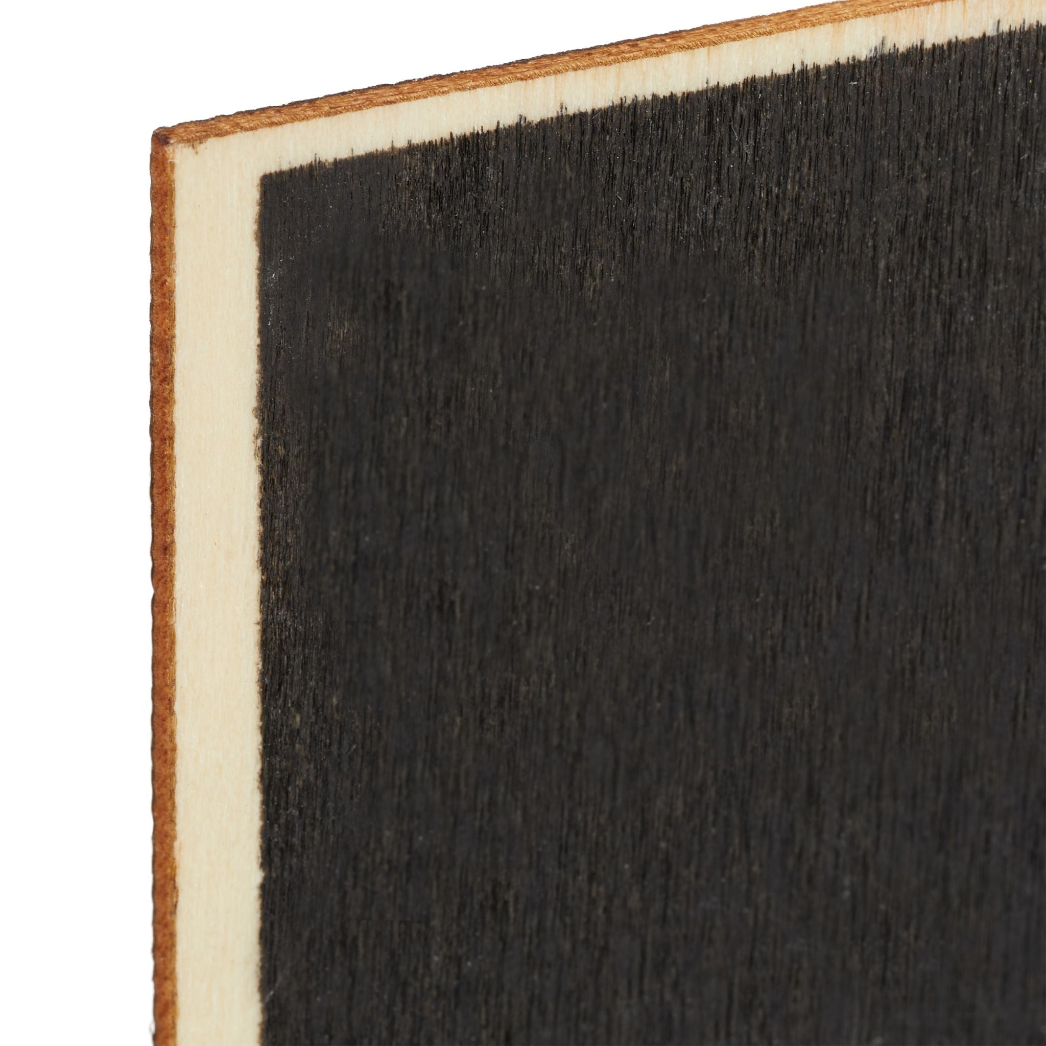 Tafelklammern Holz 20er-Set Hellbraun-Schwarz von Relaxdays