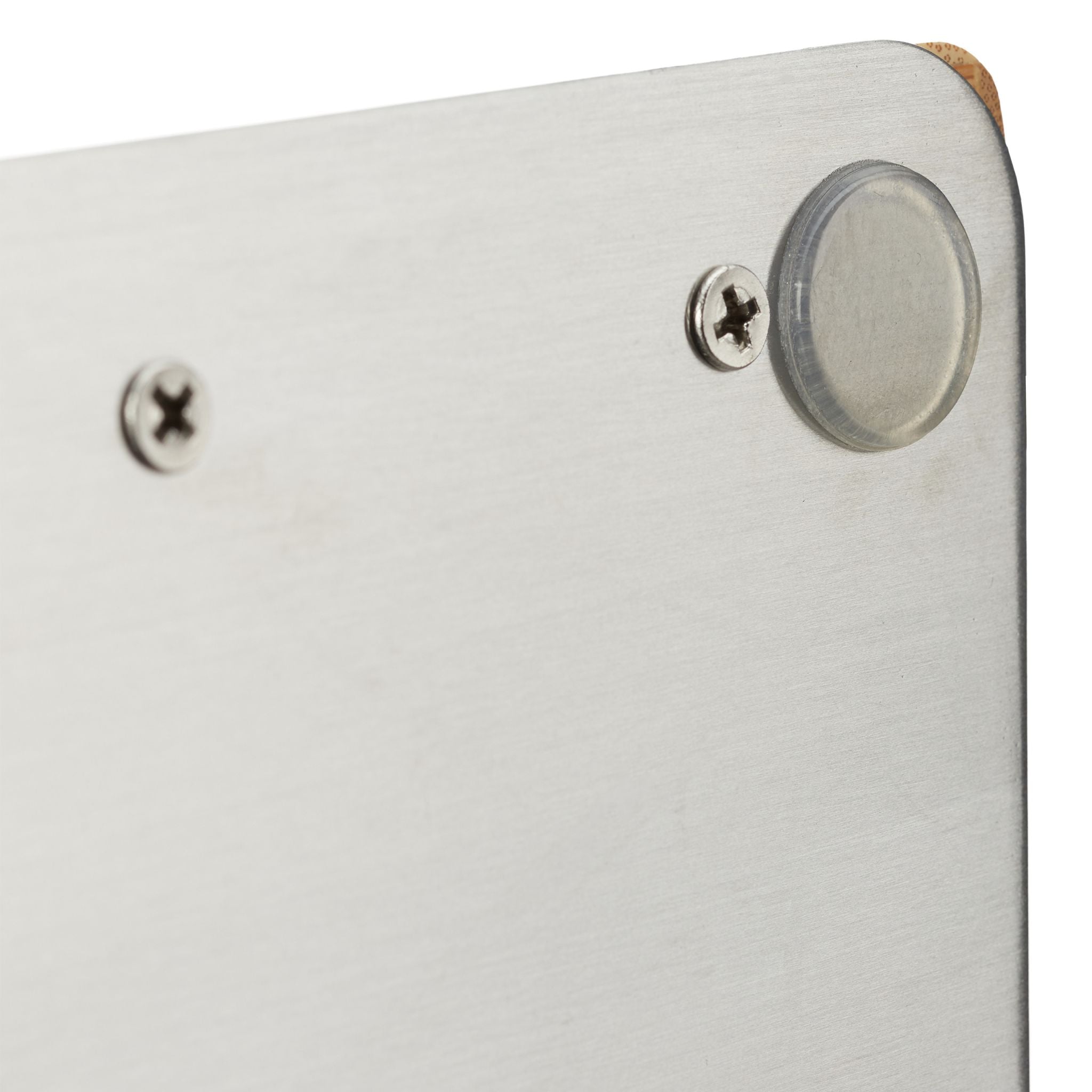 Bambus Messerblock magnetisch Hellbraun von Relaxdays