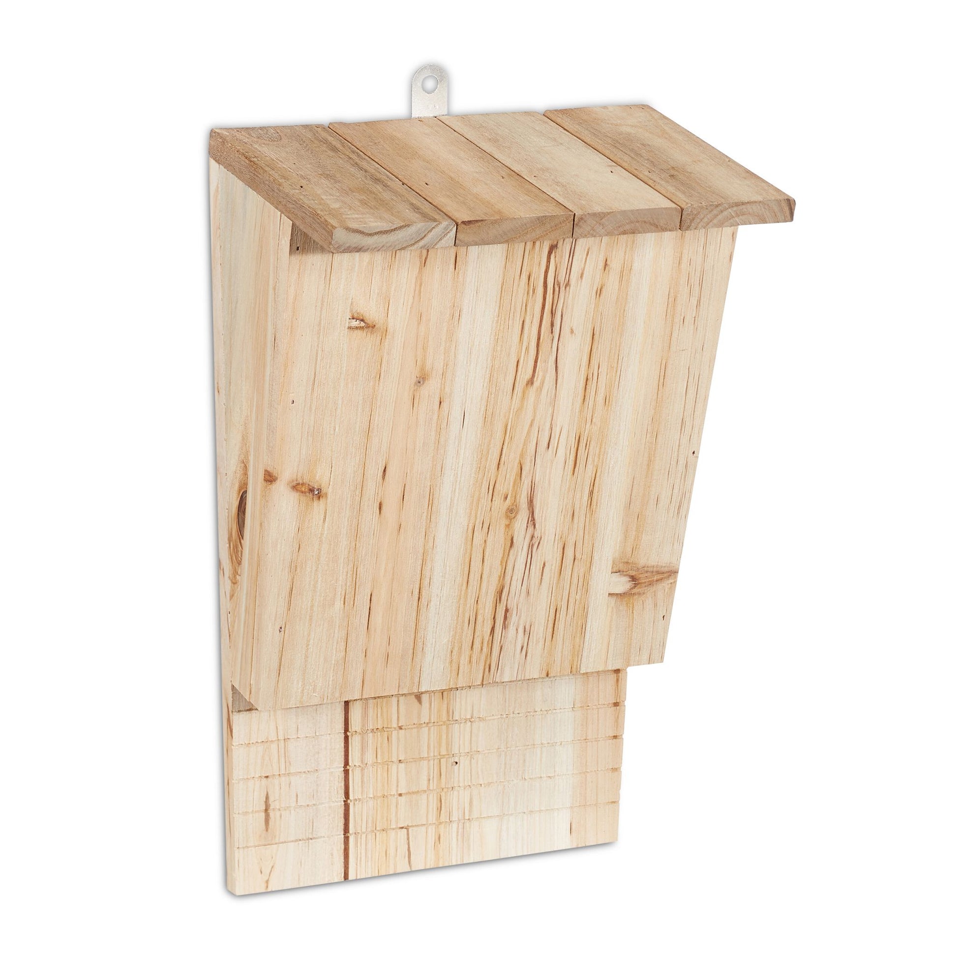 Fledermauskasten Holz Hellbraun von Relaxdays
