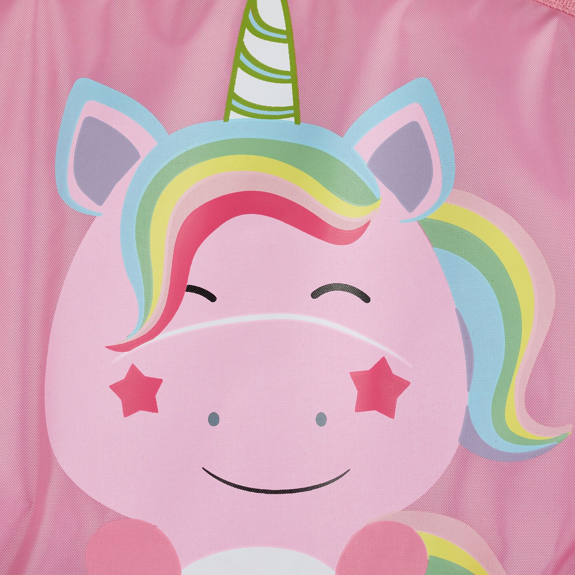 Faltbarer Moonchair für Kinder Gelb-Hellblau-Pink von Relaxdays