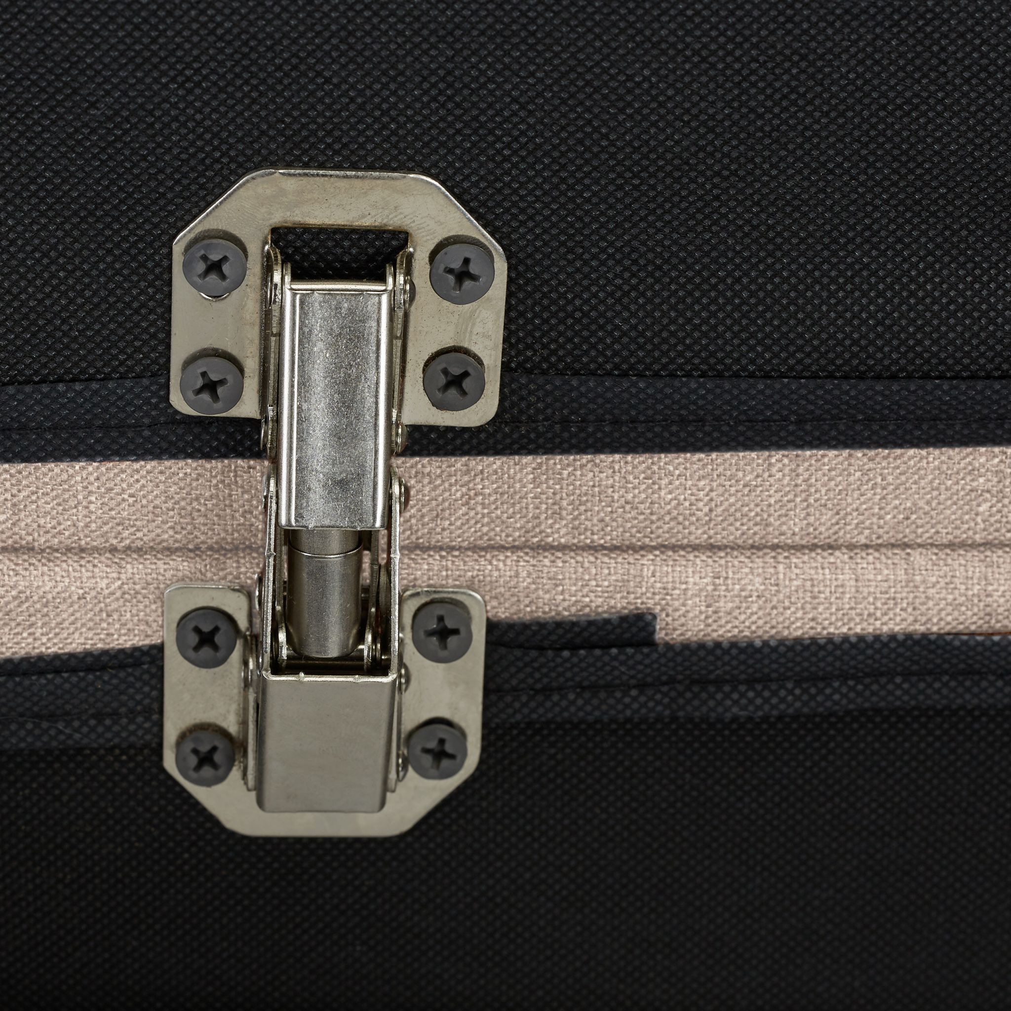 Gepolsterte Sitzbank mit Stauraum Beige-Hellbraun von Relaxdays