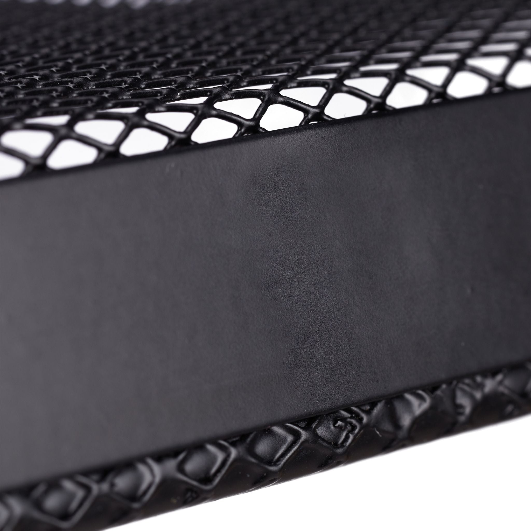 Briefablage Metall 3 Fächer Schwarz von Relaxdays