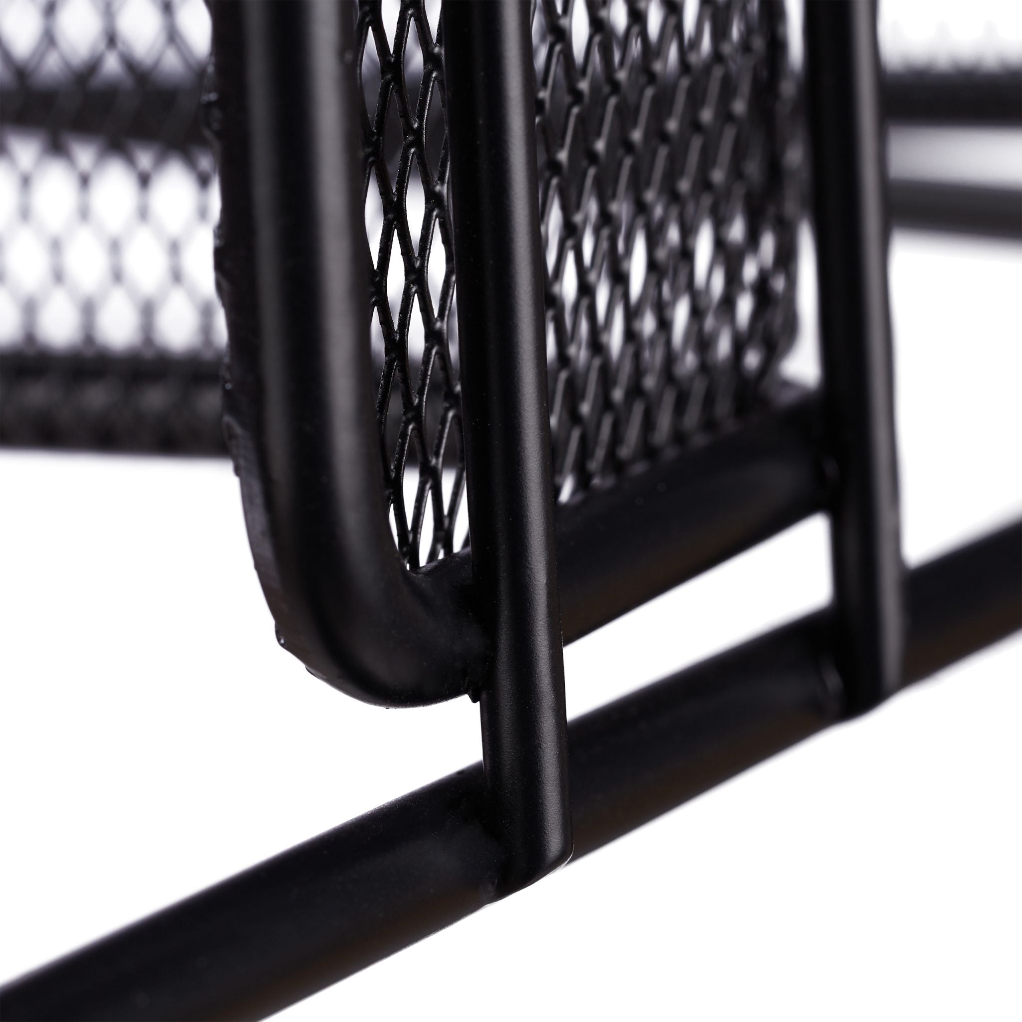 Briefablage Metall 3 Fächer Schwarz von Relaxdays