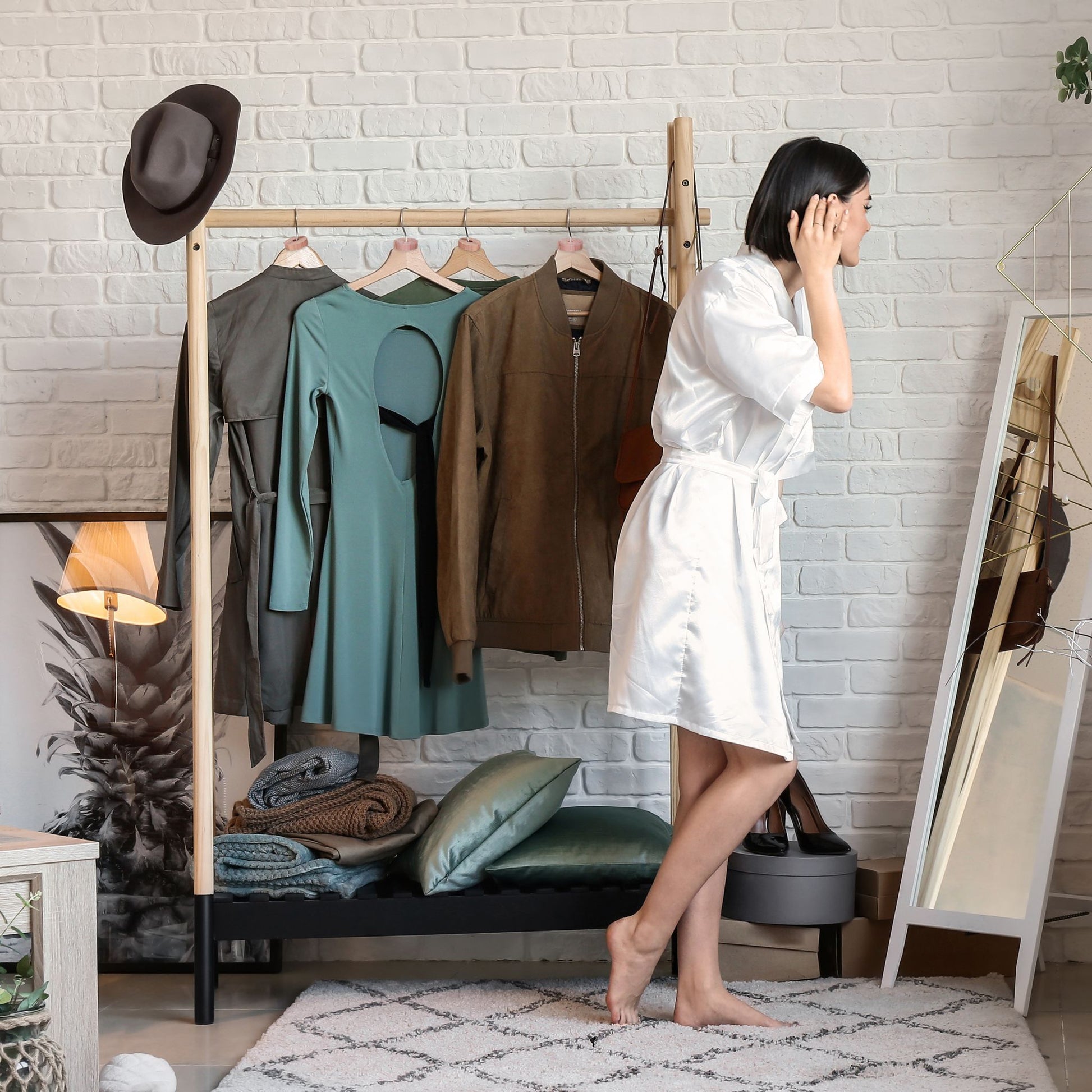 Mottenschutz Zedernholz 20 Stück Braun von Relaxdays