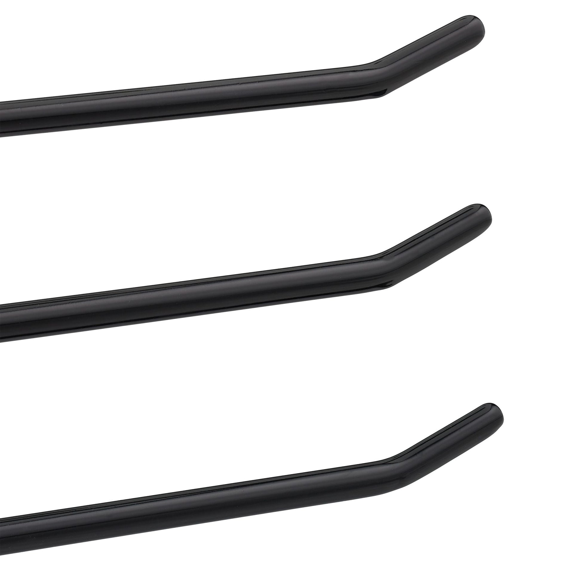 Hosenbügel mehrfach 5er-Set Schwarz-Silber von Relaxdays