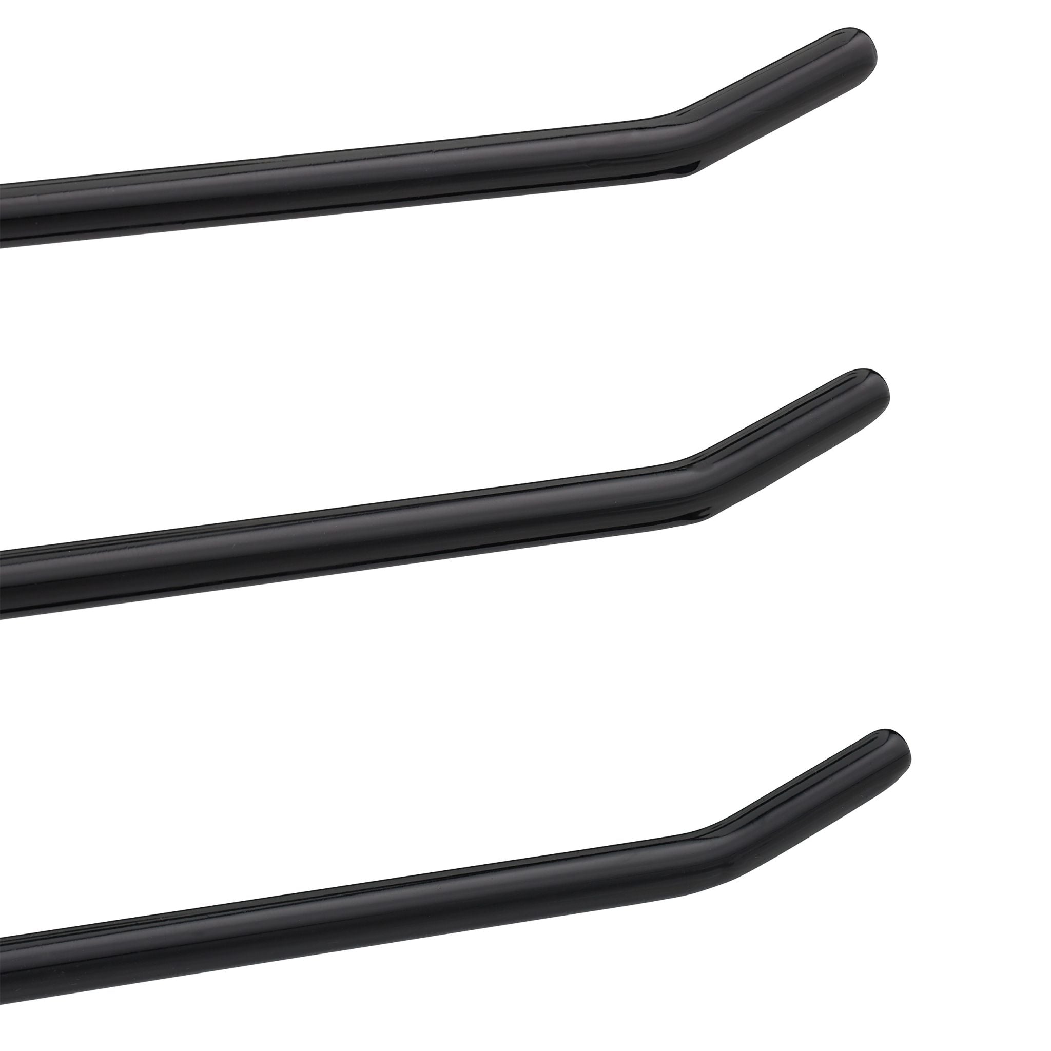 Hosenbügel mehrfach 5er-Set Schwarz-Silber von Relaxdays