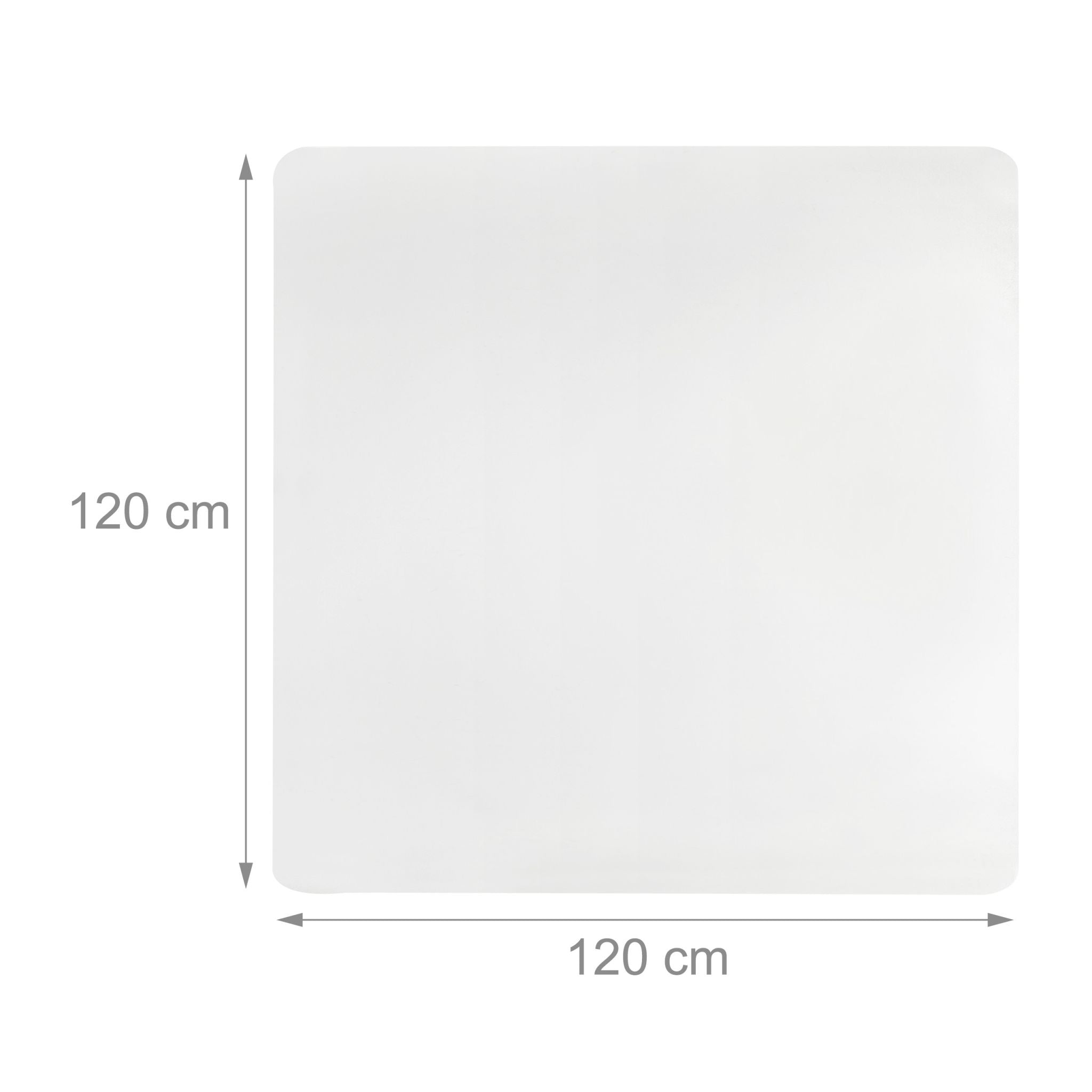 Bodenschutzmatte Bürostuhl transparent Transparent von guteszeug.ch
