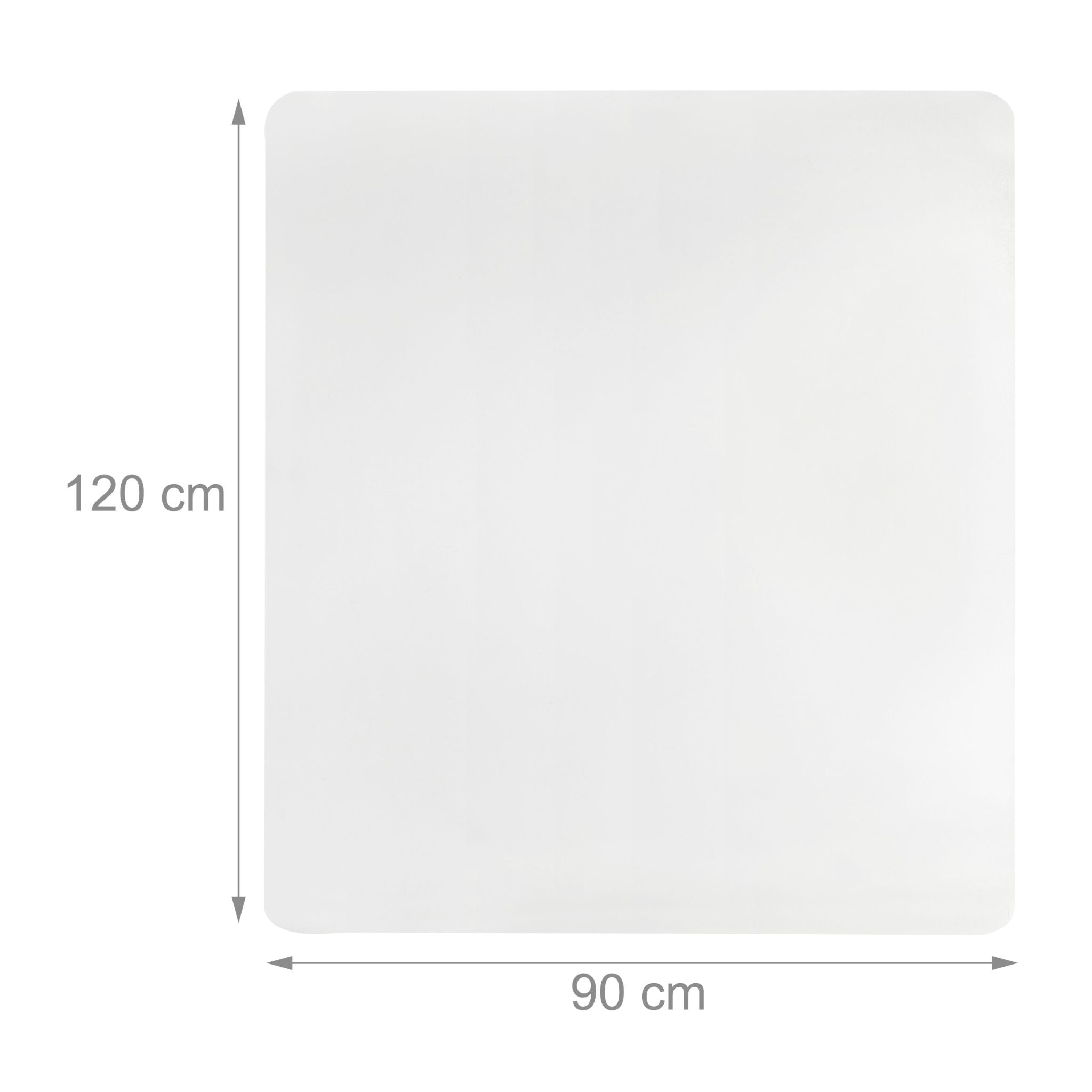 Bodenschutzmatte Bürostuhl transparent Transparent von guteszeug.ch