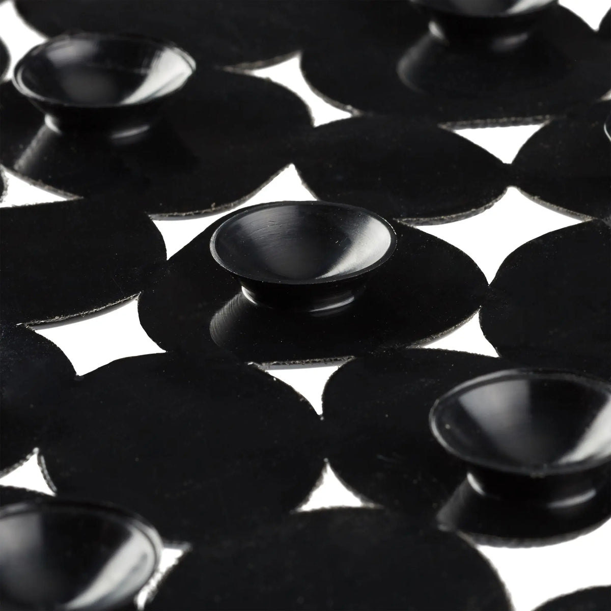 Badewannenmatte Steinoptik Schwarz von Relaxdays