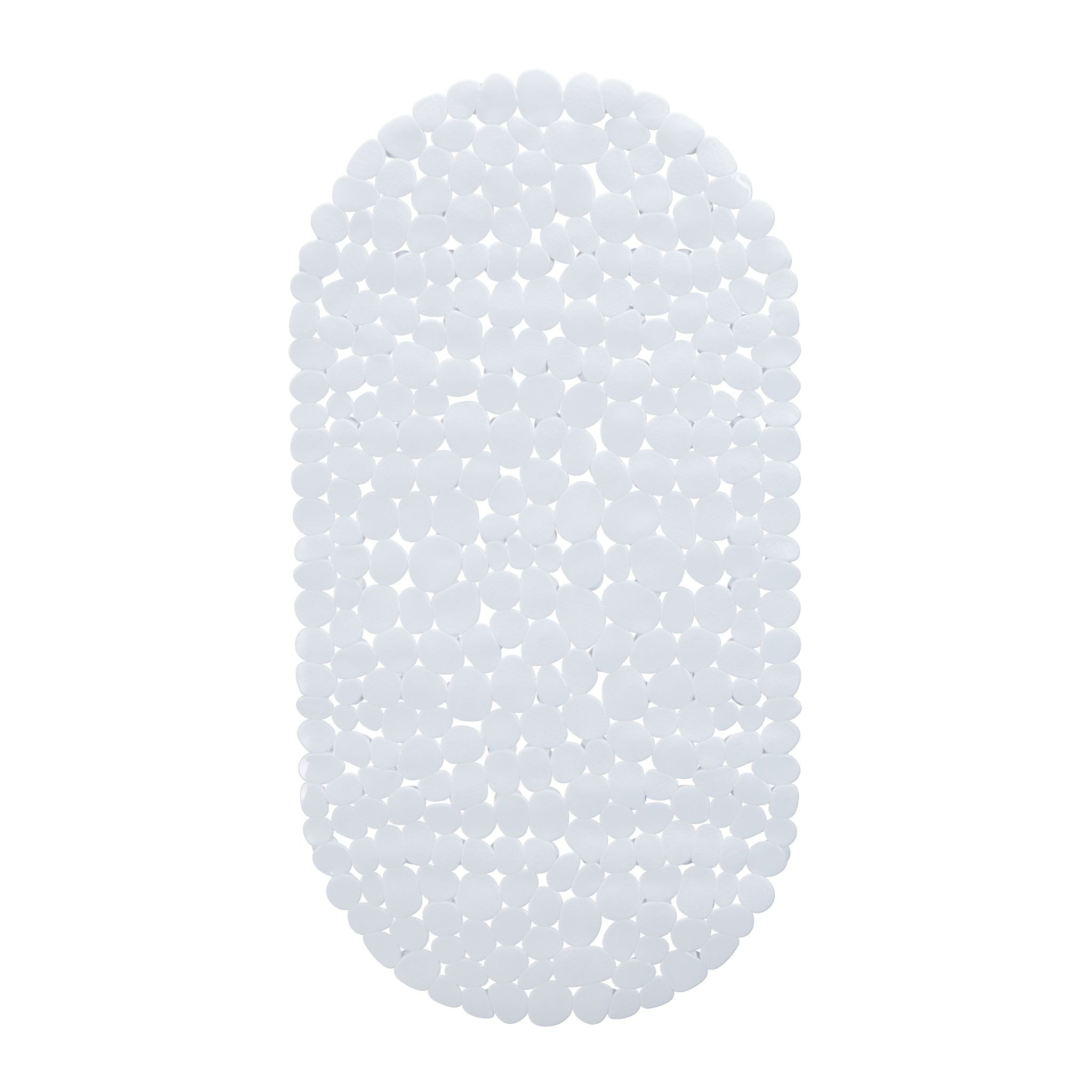 Badewannenmatte Steinoptik Weiss von Relaxdays