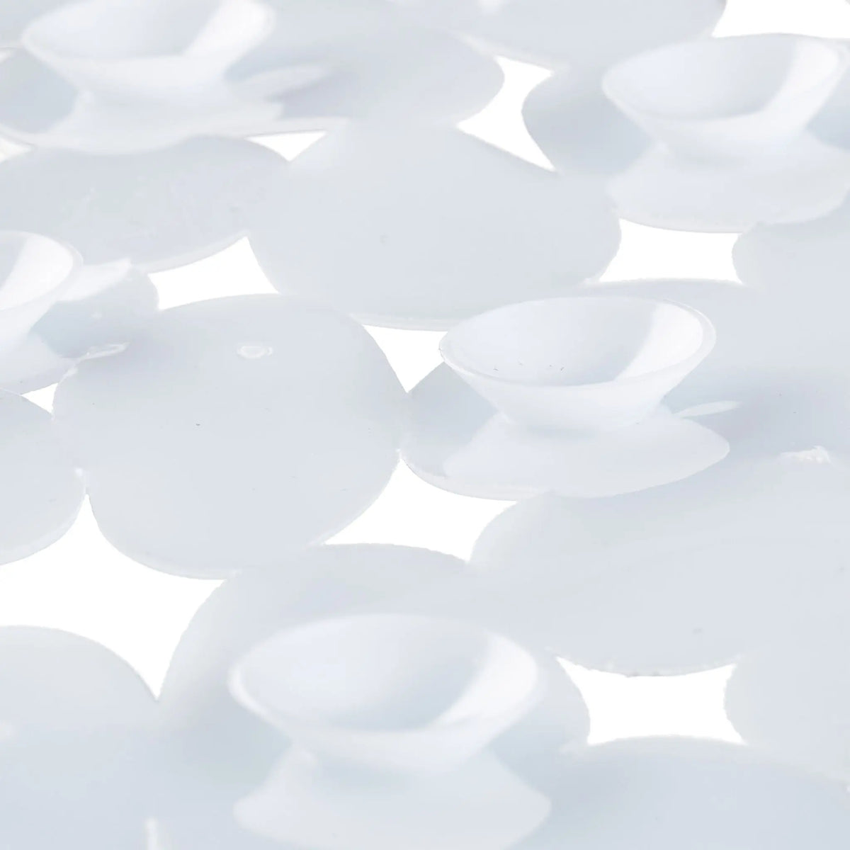 Badewannenmatte Steinoptik Weiss von Relaxdays