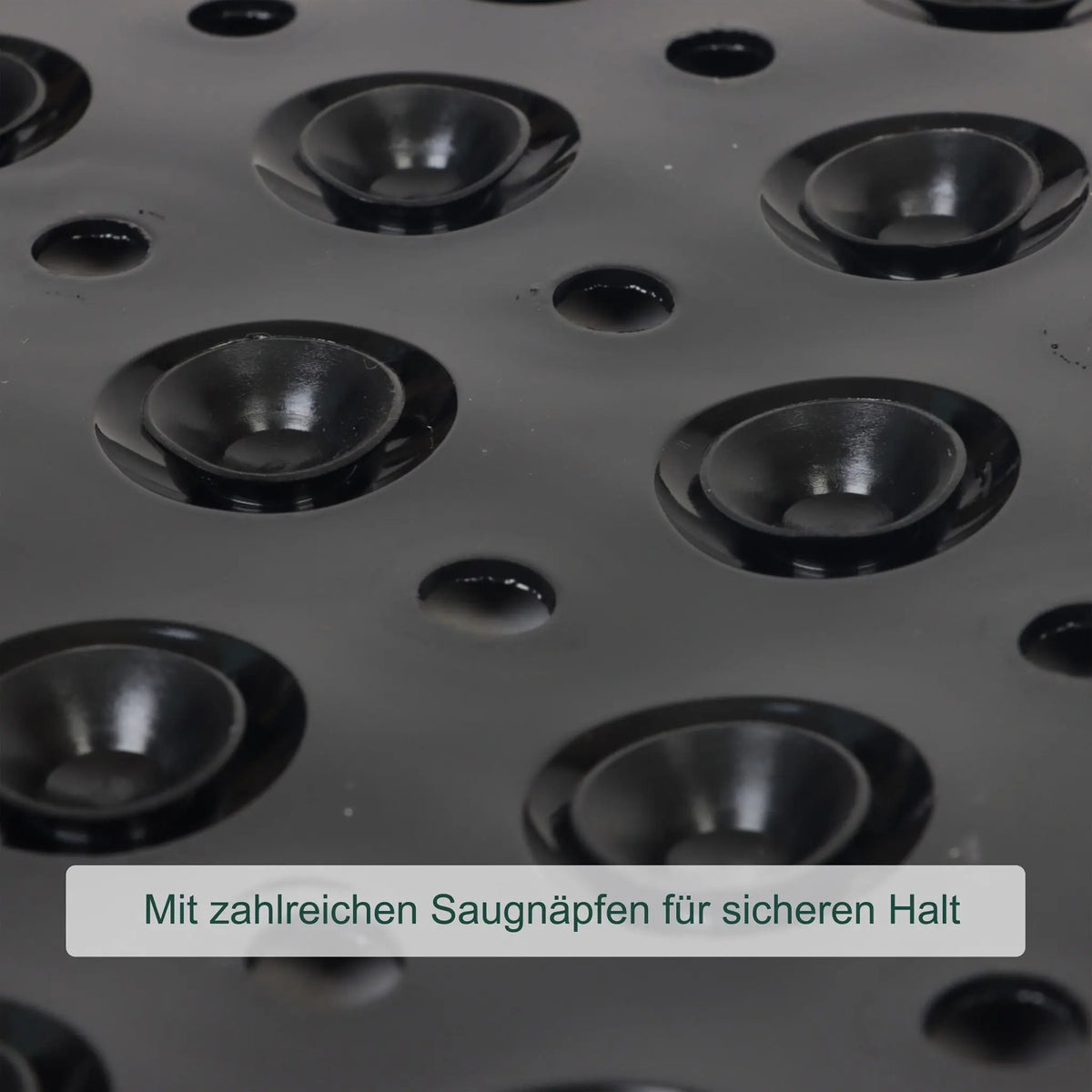 Badewannenmatte XXL Schwarz von Relaxdays