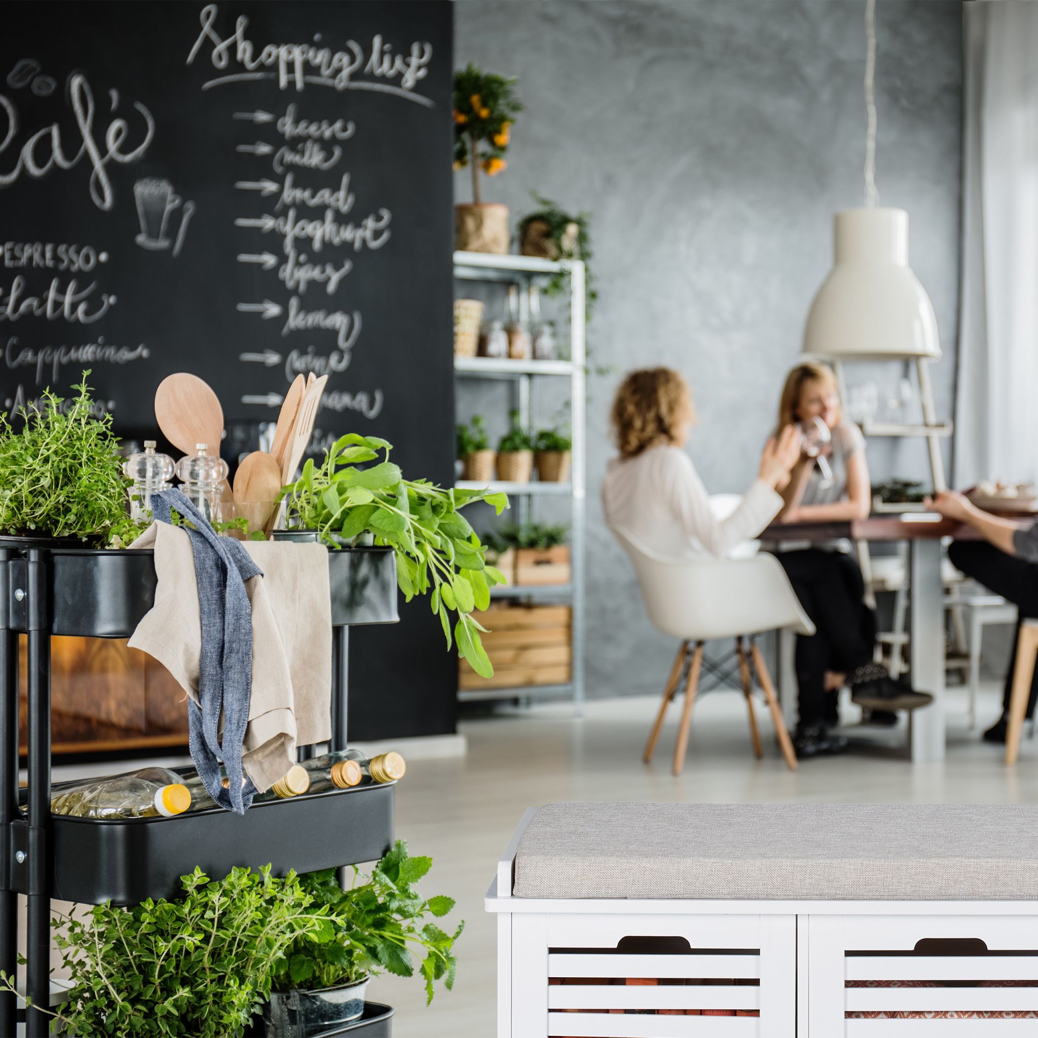 Sitzbank mit Stauraum weiss Weiss-Grau von Relaxdays