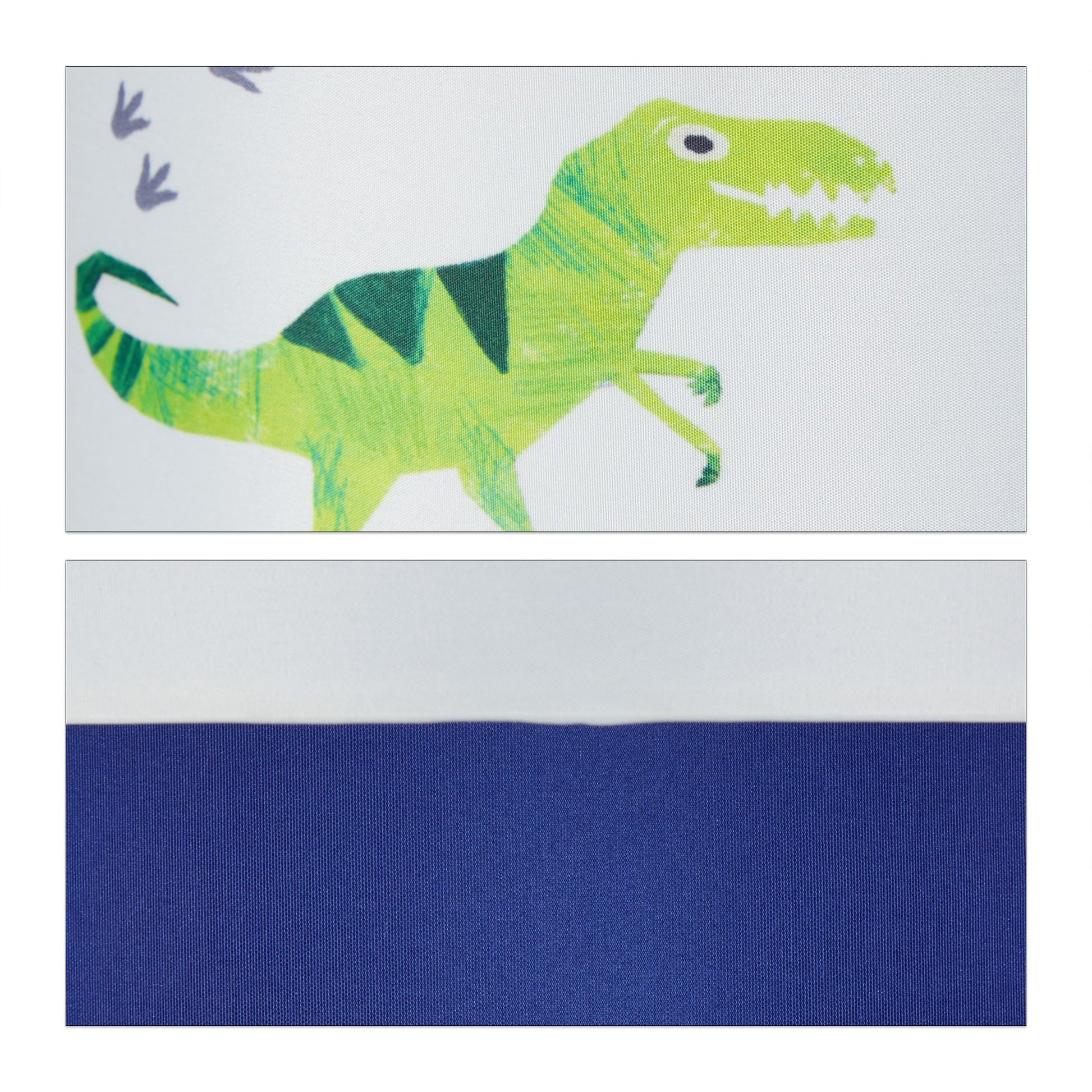 Dino Hängelampe Weiss-Blau von Relaxdays