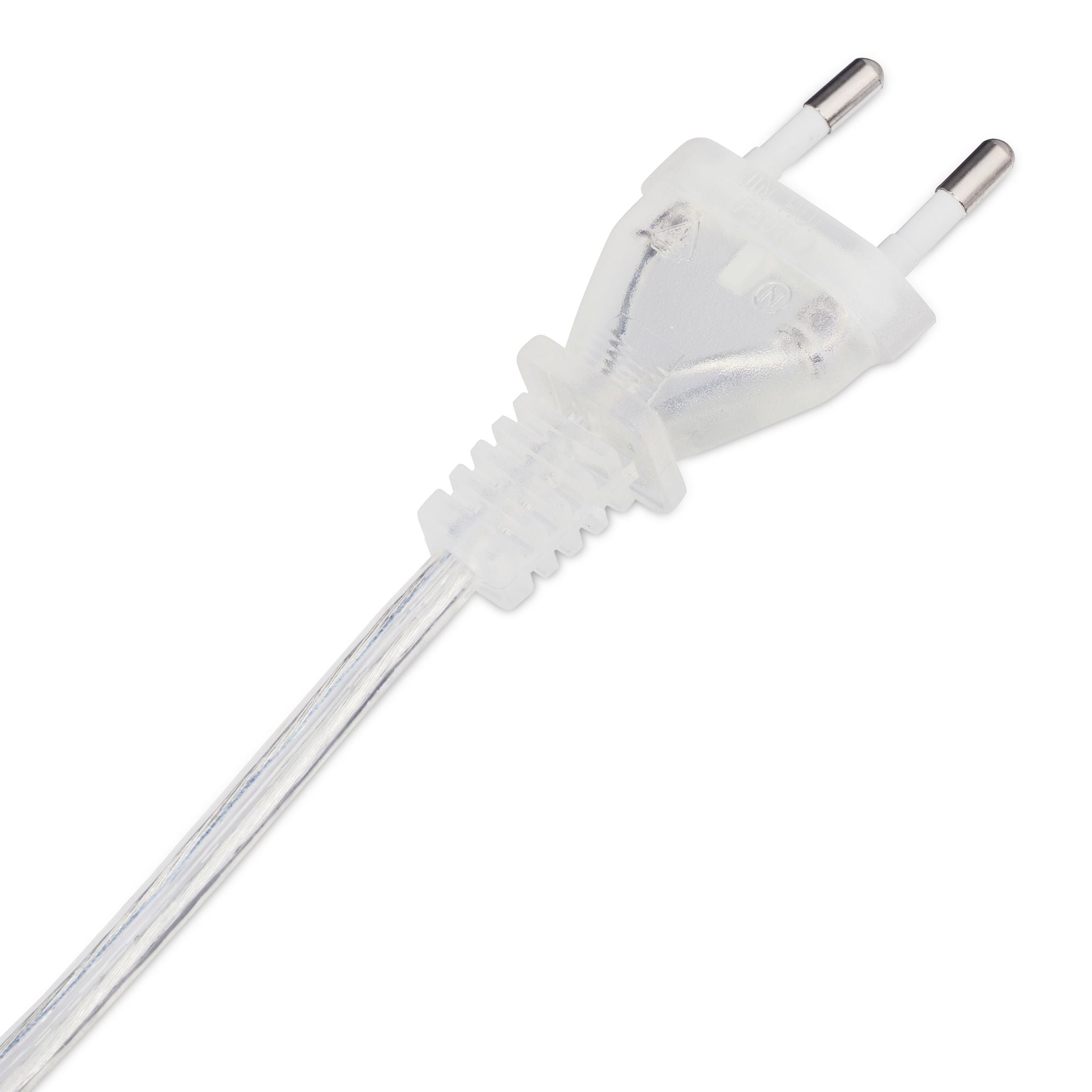 Tischlampe Touch Weissglas Weiss-Silber von Relaxdays