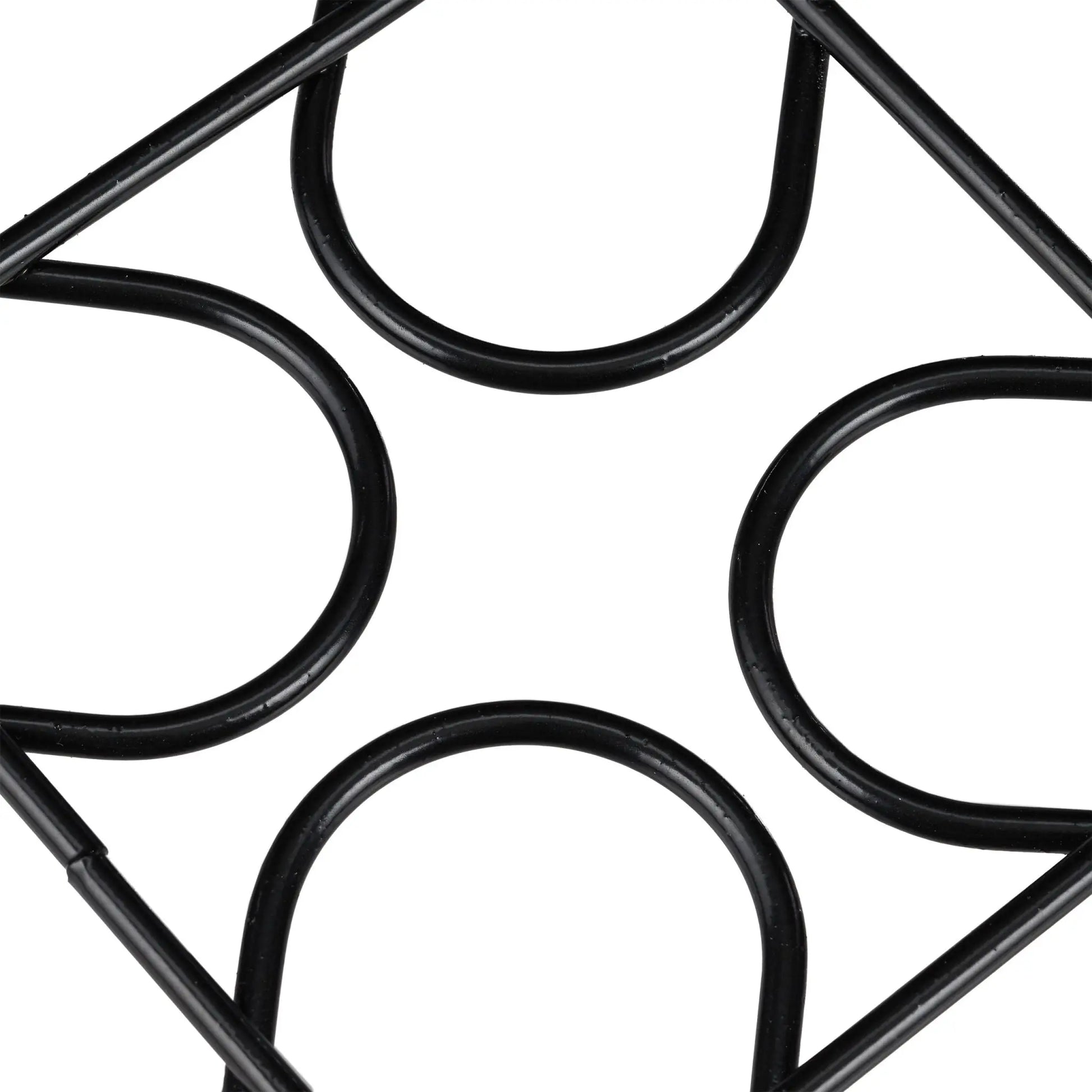 Pflanzenroller eckig 2er-Set Schwarz von Relaxdays