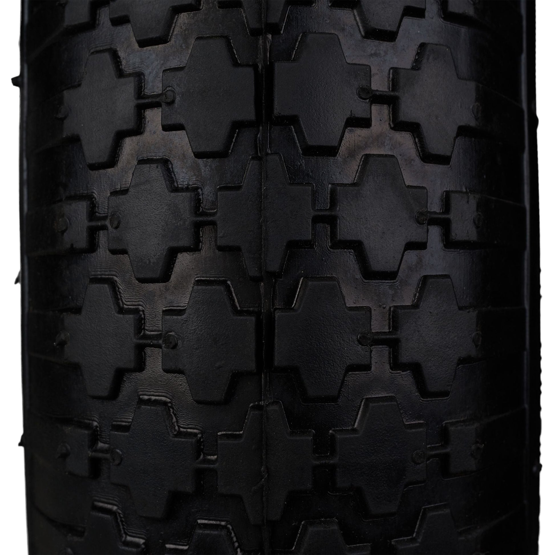 Schubkarrenrad 4.80 4.00-8 mit Adaptern Rot-Schwarz von Relaxdays