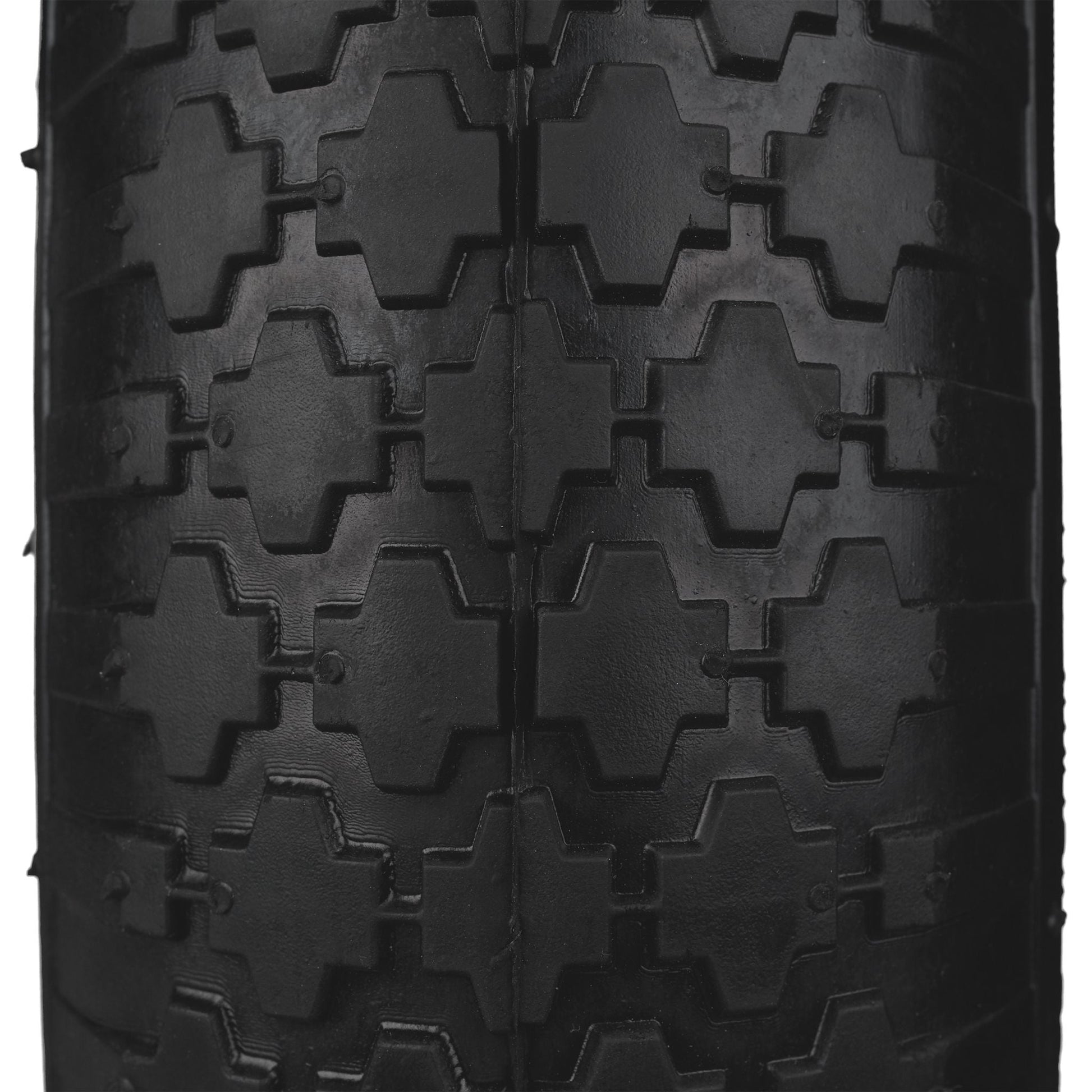 Schubkarrenrad 4.80 4.00-8 mit Adaptern Schwarz-Grau von Relaxdays