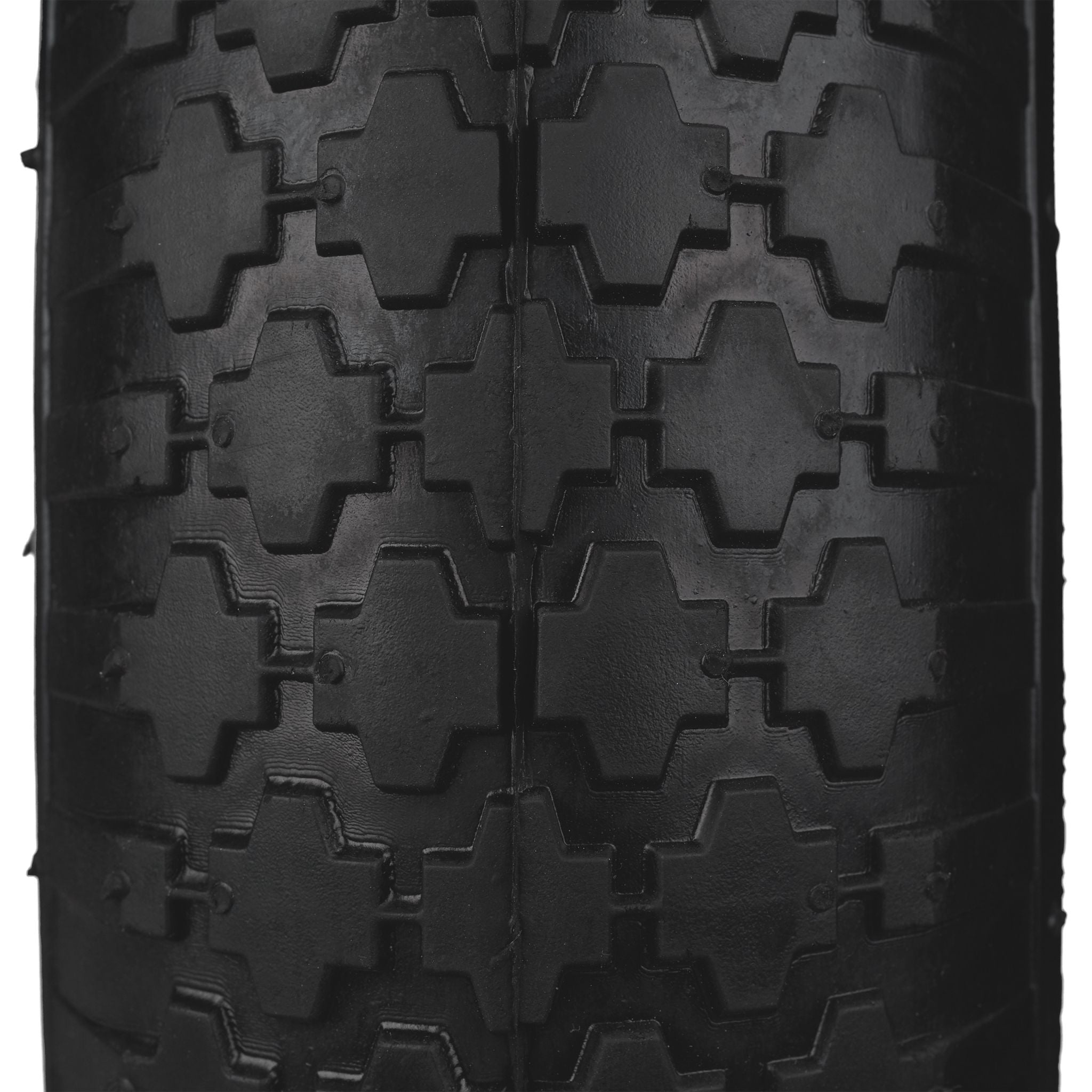 Schubkarrenrad 4.80 4.00-8 mit Adaptern Schwarz-Grau von Relaxdays