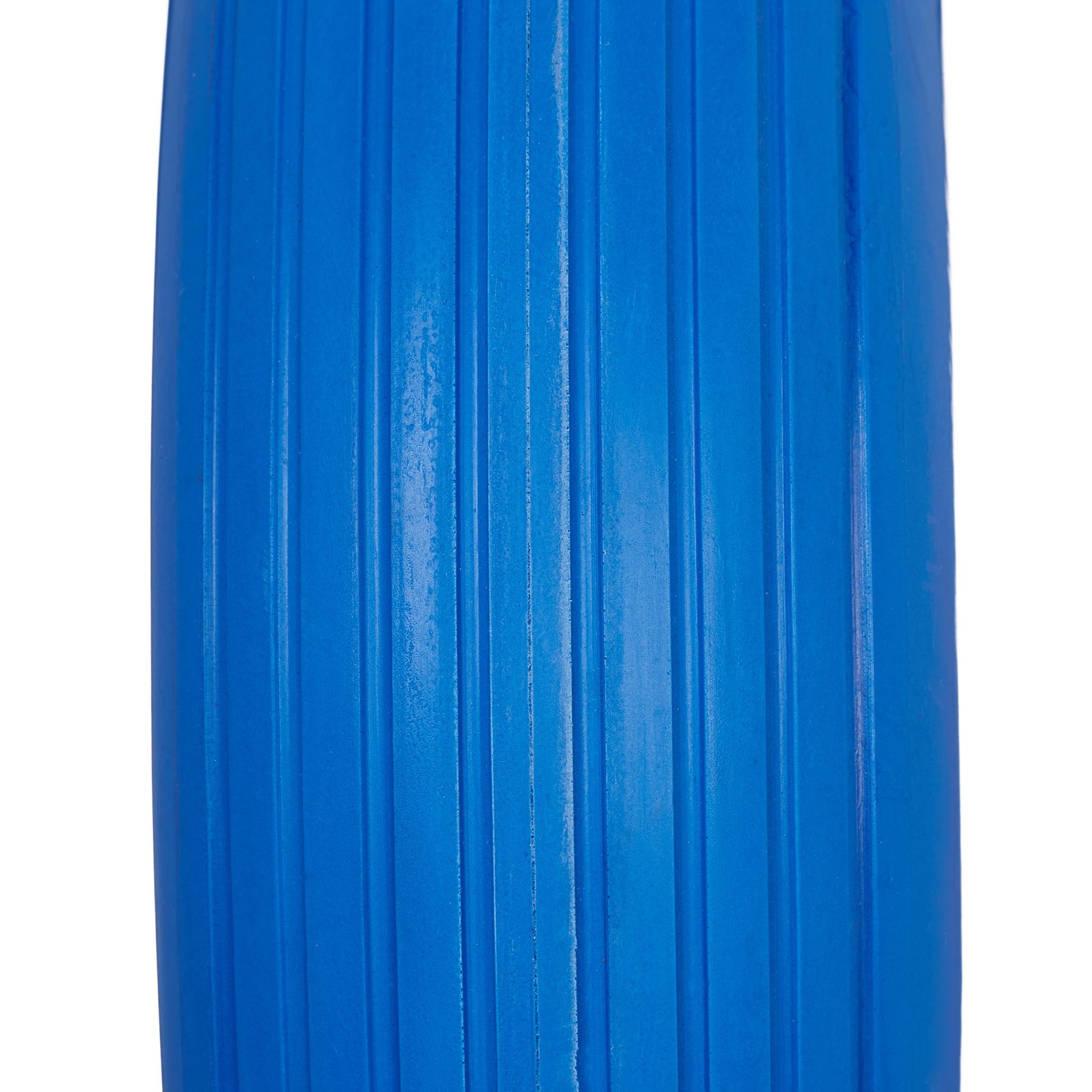 Schubkarrenrad Vollgummi 4.00-6 Blau-Rot von Relaxdays