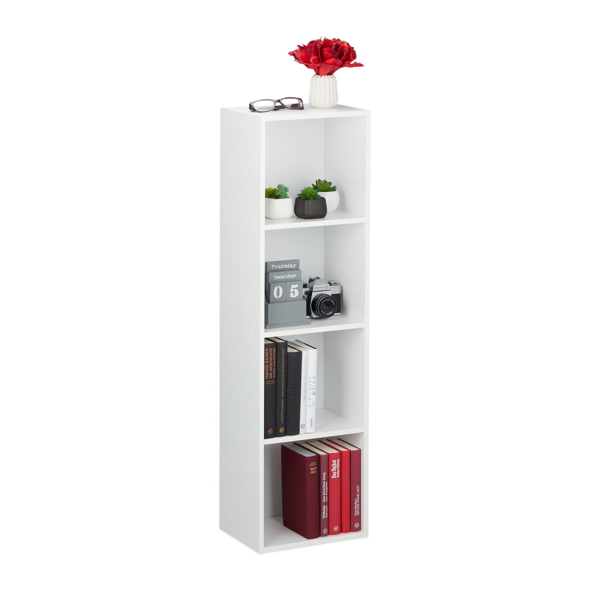 Bücherregal Weiss von Relaxdays