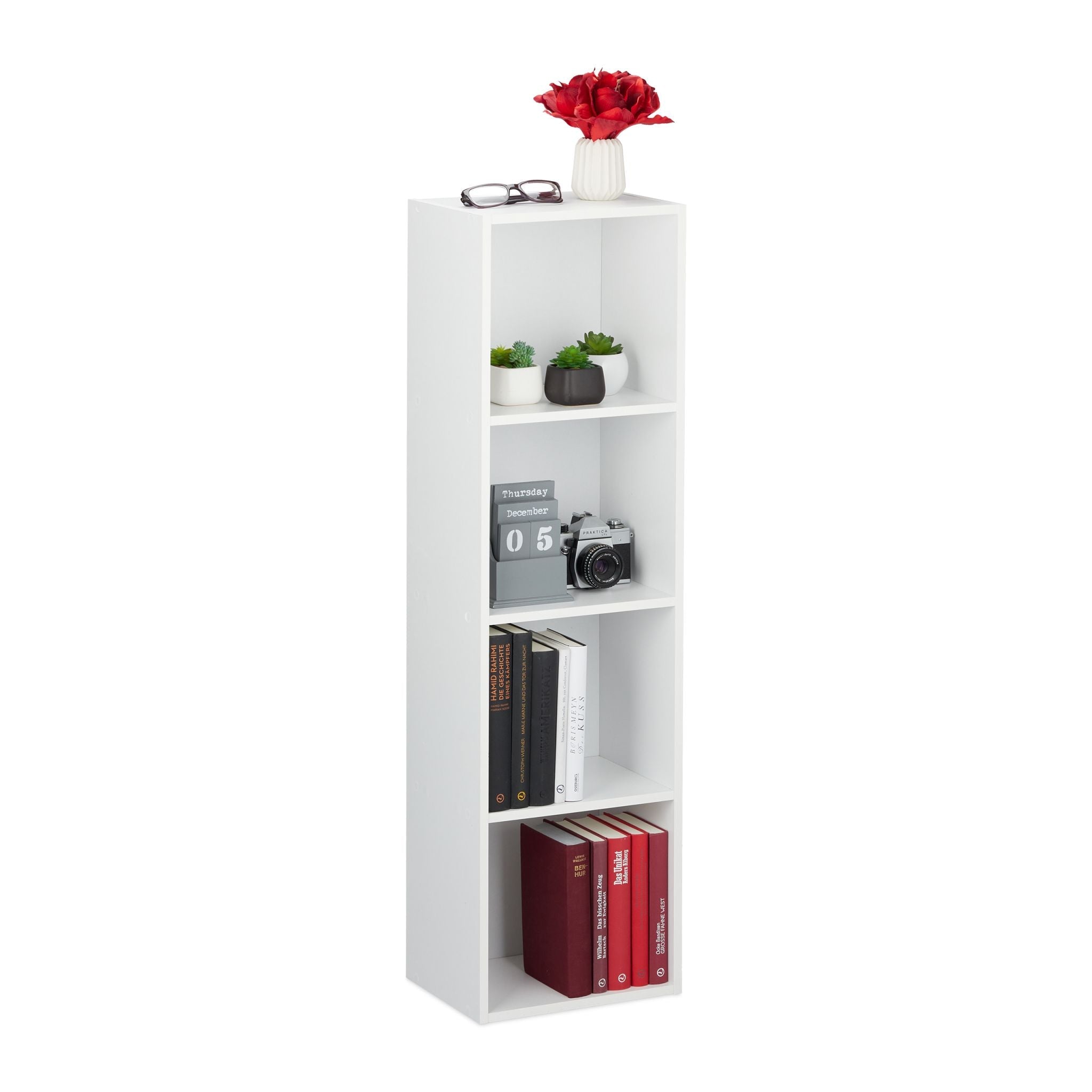 Bücherregal Weiss von Relaxdays
