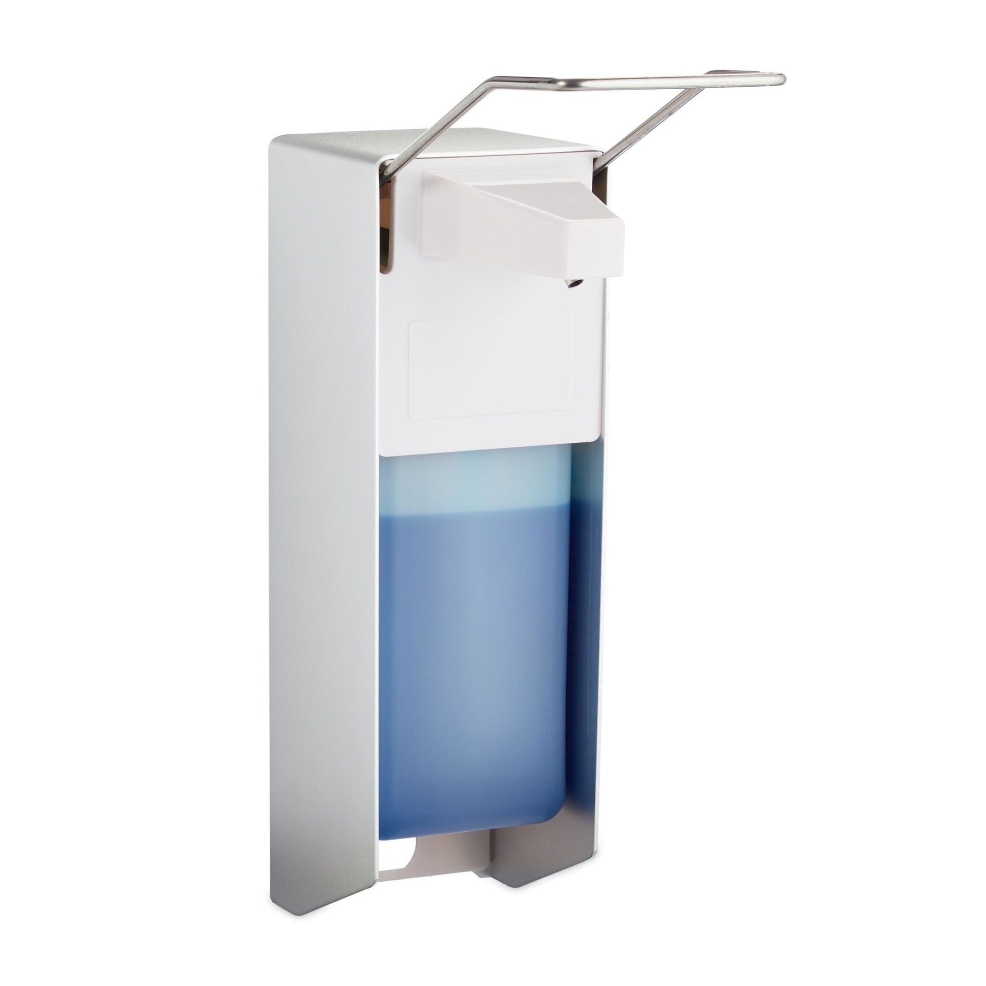 Eurospender 1000 ml Weiss-Silber von Relaxdays