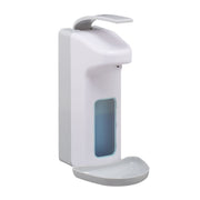 Eurospender 1000 ml Weiss-Grau von Relaxdays