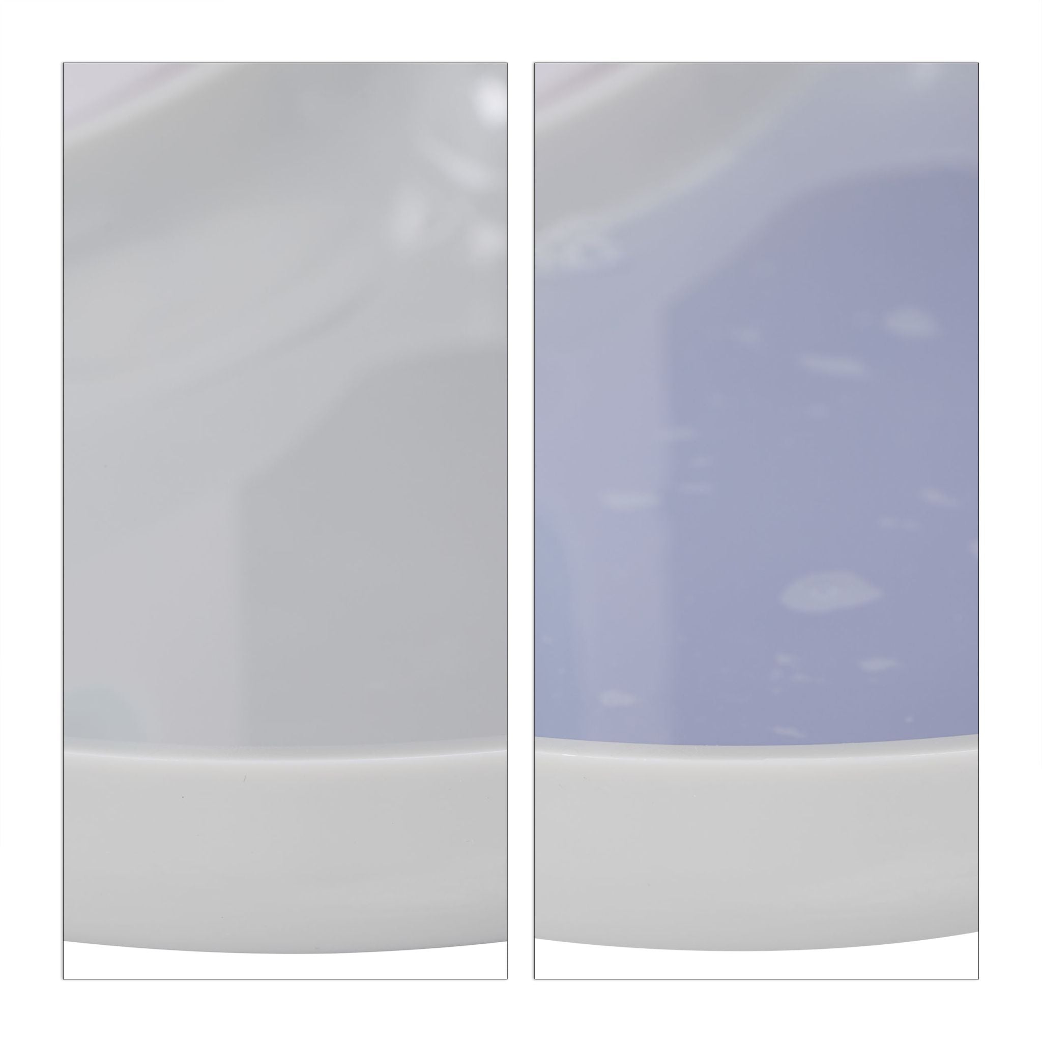 Eurospender 1000 ml Weiss-Grau von Relaxdays