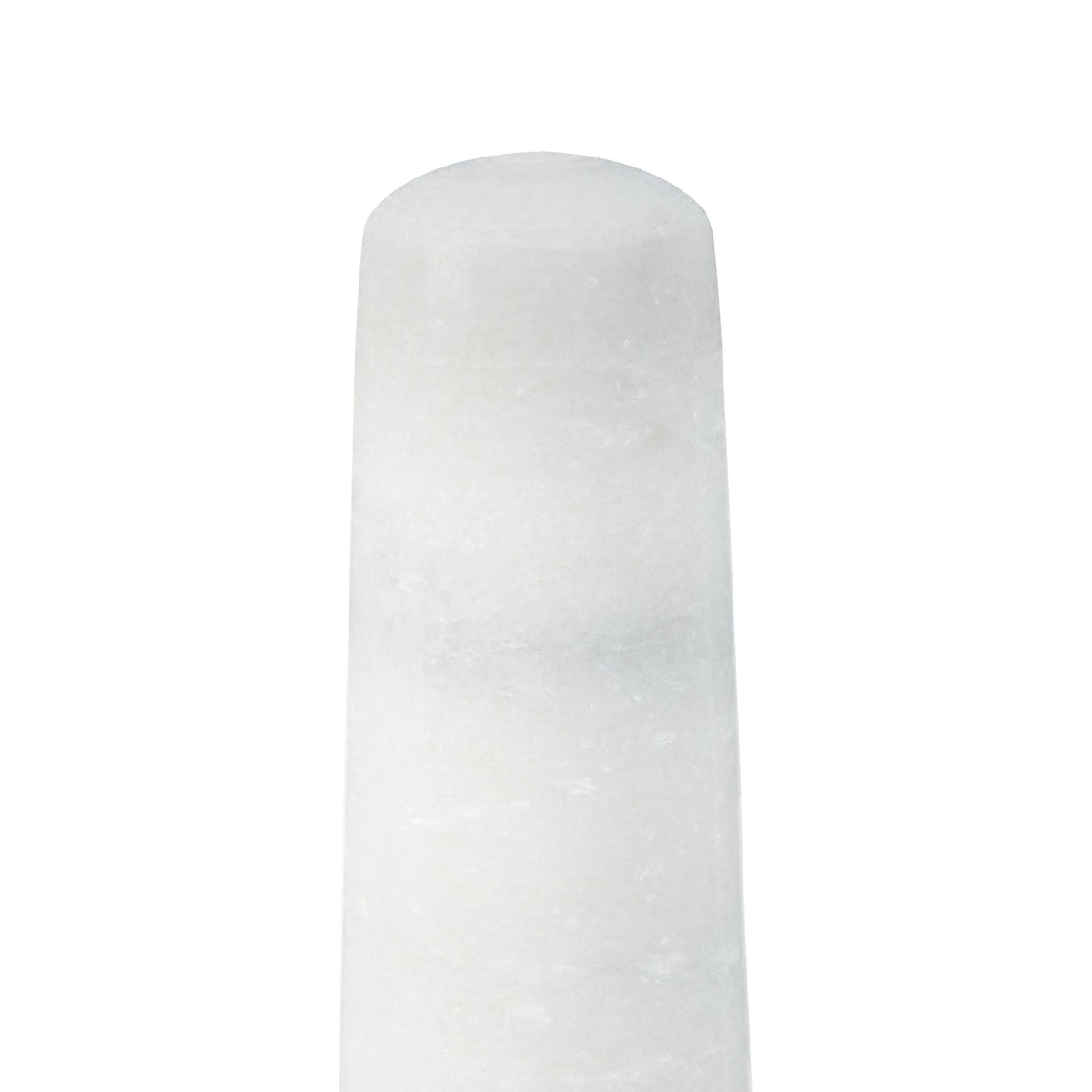 Marmor Mörser mit Stössel klein Weiss von Relaxdays