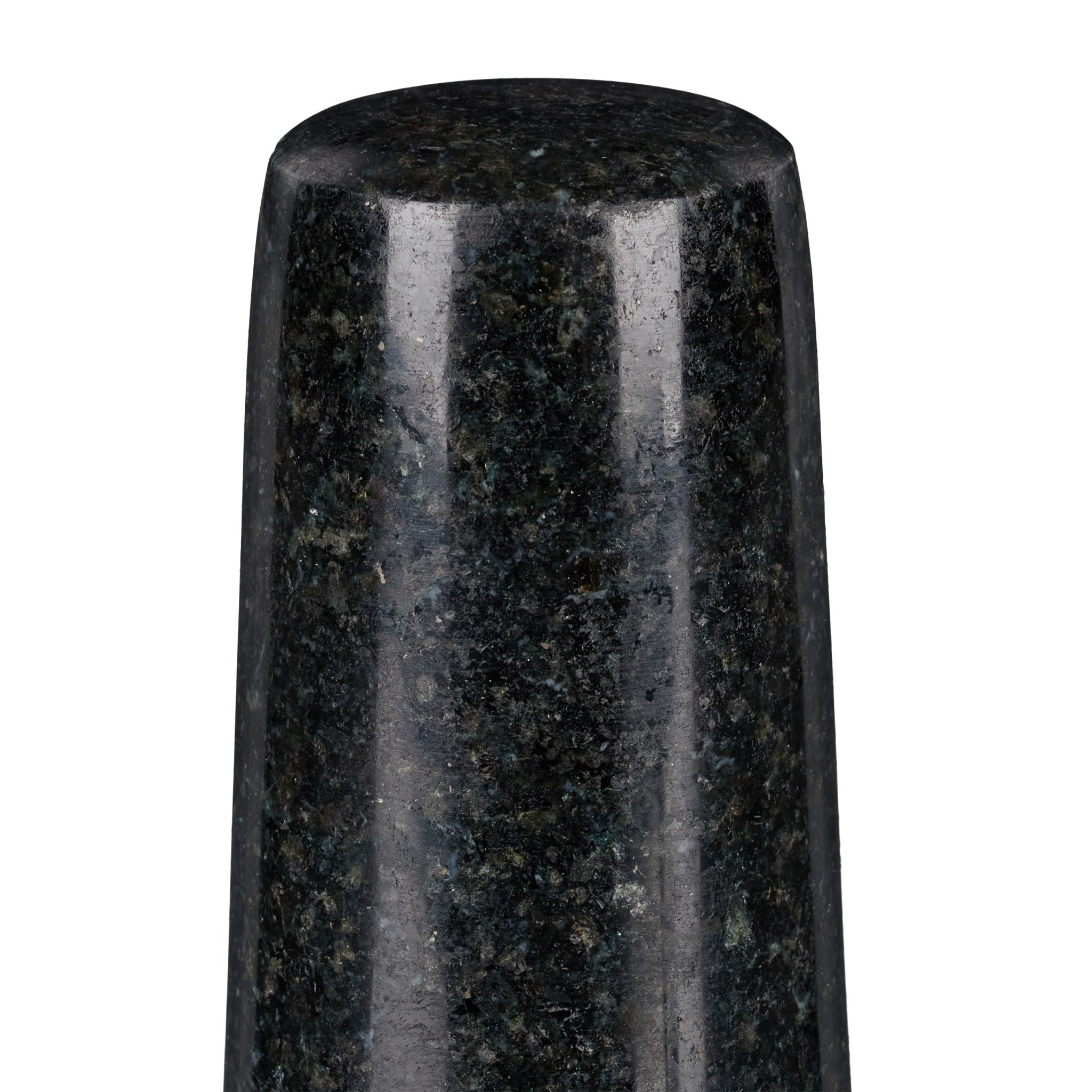 Granit Mörser mit Stössel XL Schwarz von Relaxdays