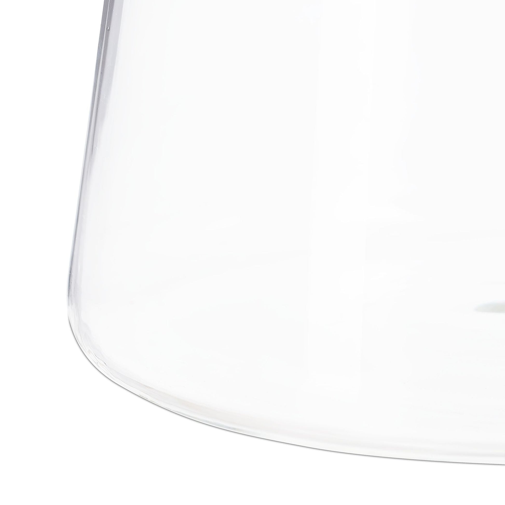 Glaskaraffe mit Deckel 1,8L Silber-Transparent von Relaxdays