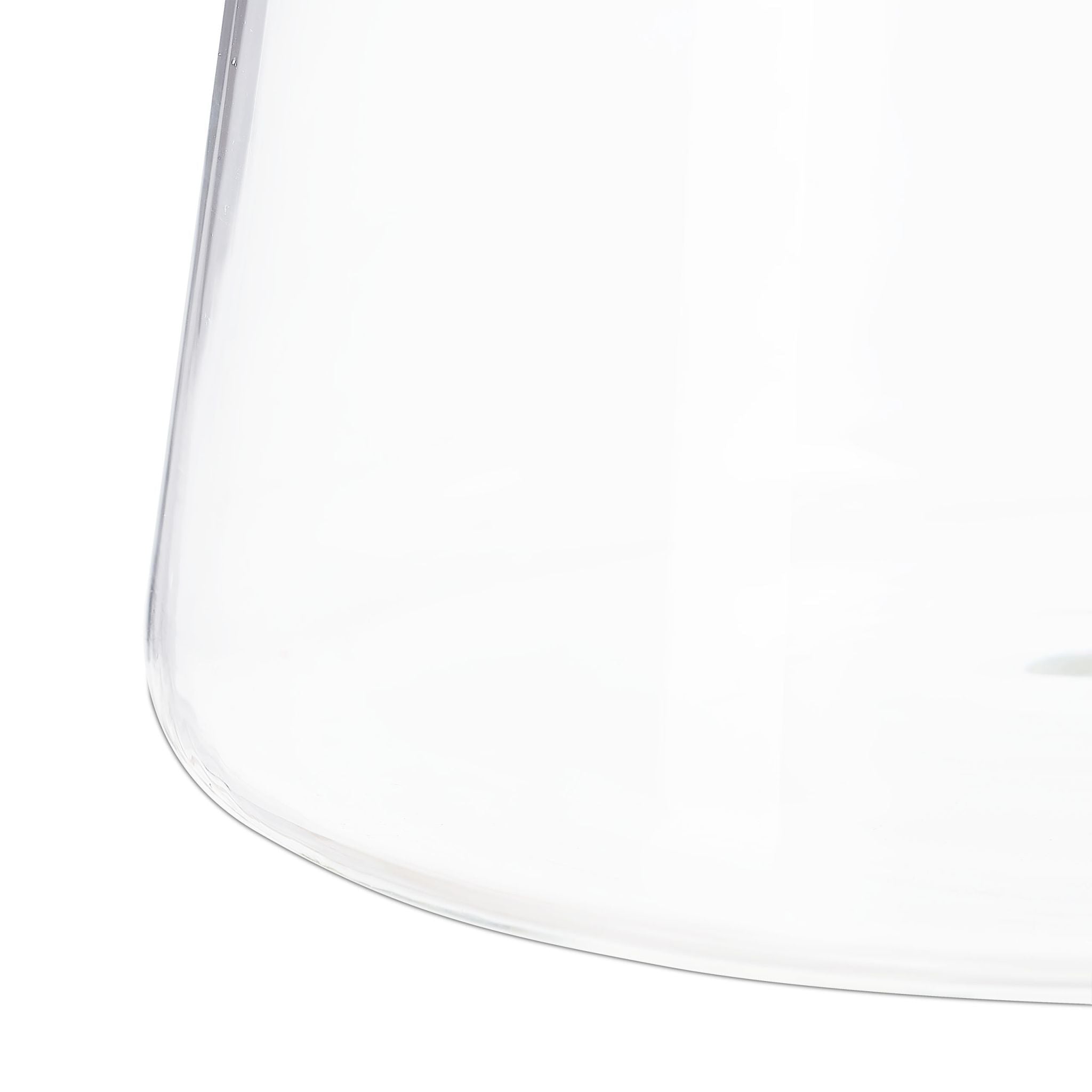 Glaskaraffe mit Deckel 1,8L Silber-Transparent von Relaxdays
