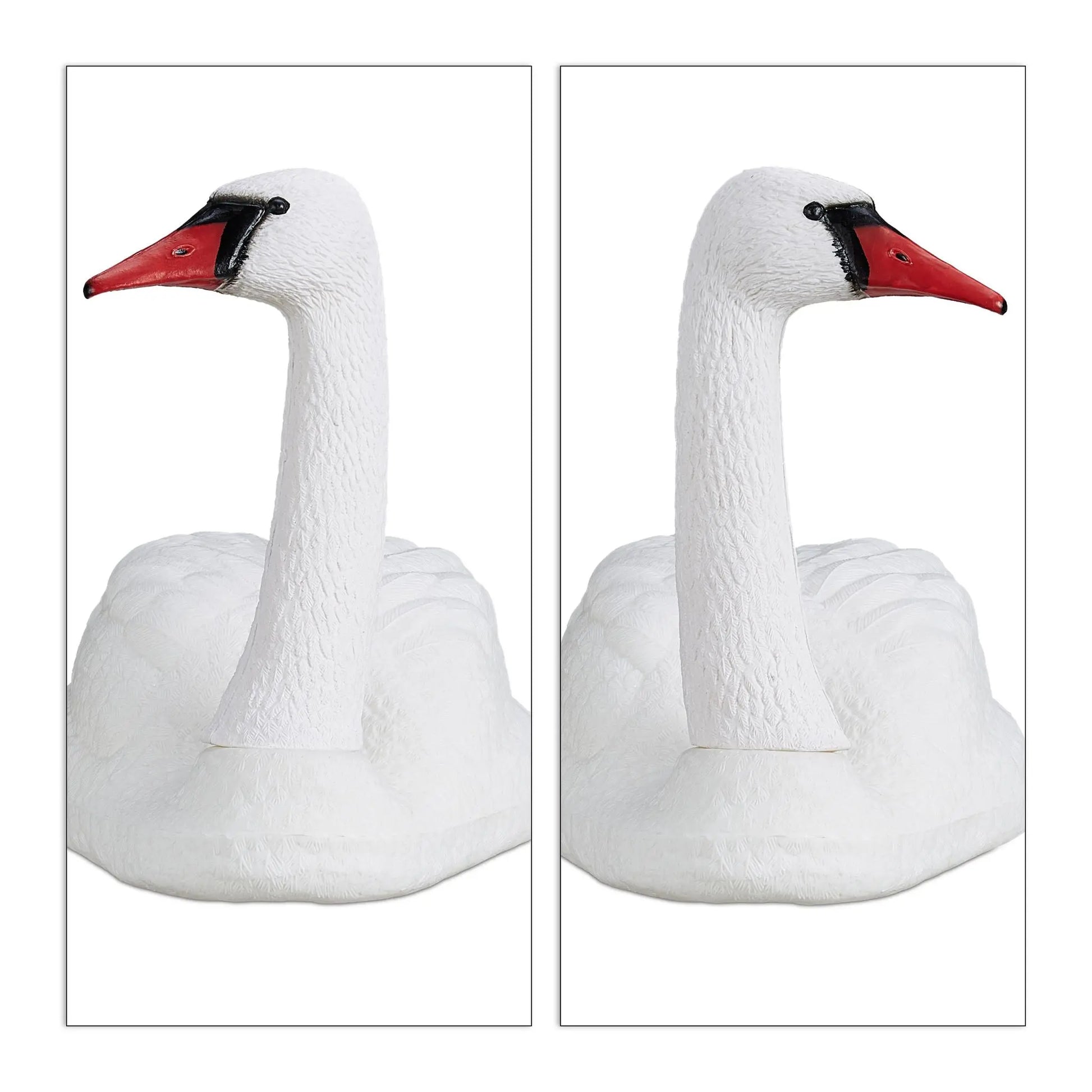XXL Gartendeko Schwan Weiss von Relaxdays