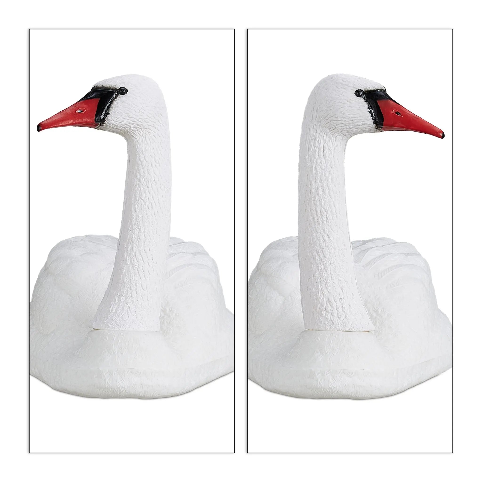 XXL Gartendeko Schwan Weiss von Relaxdays
