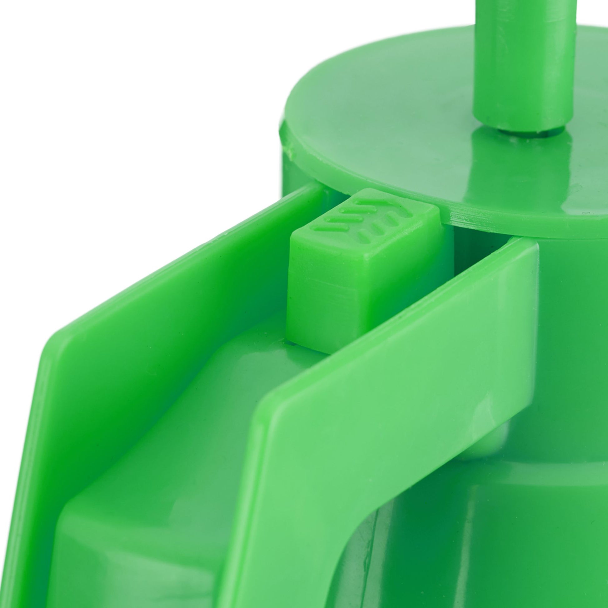 Pumpsprühflasche 1 Liter Weiss-Grün von Relaxdays