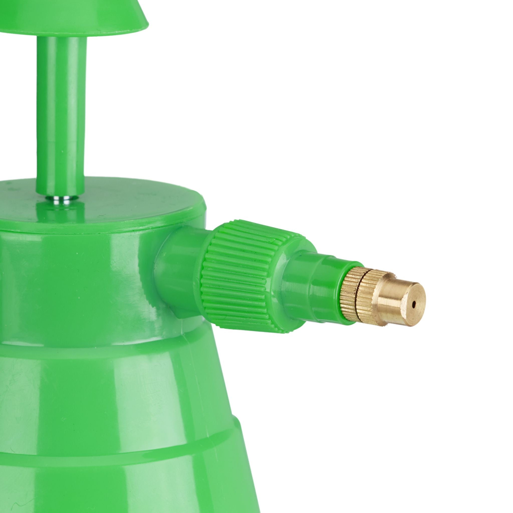 Pumpsprühflasche 1 Liter Weiss-Grün von Relaxdays