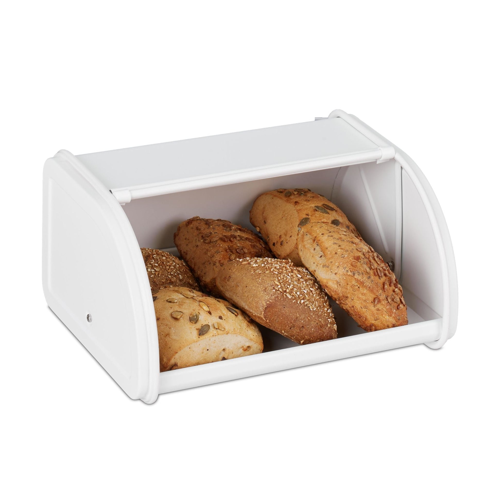 Brotkasten weiss Weiss von Relaxdays
