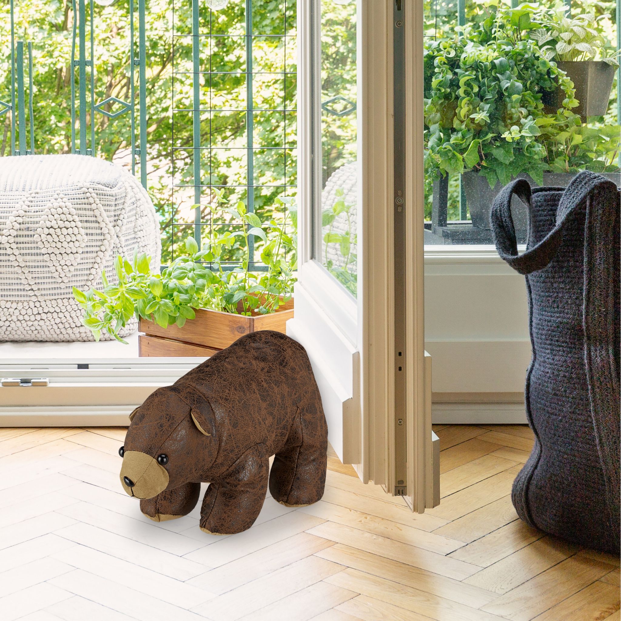 Türstopper Bär Braun von Relaxdays