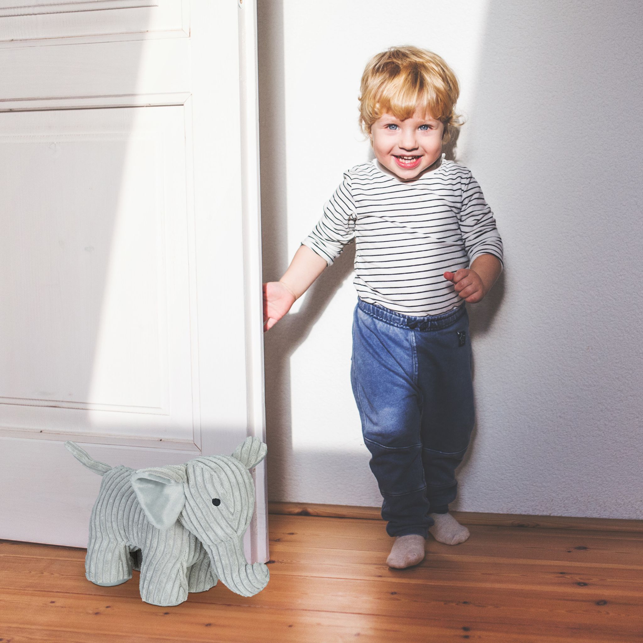 Türstopper Elefant Grau von Relaxdays