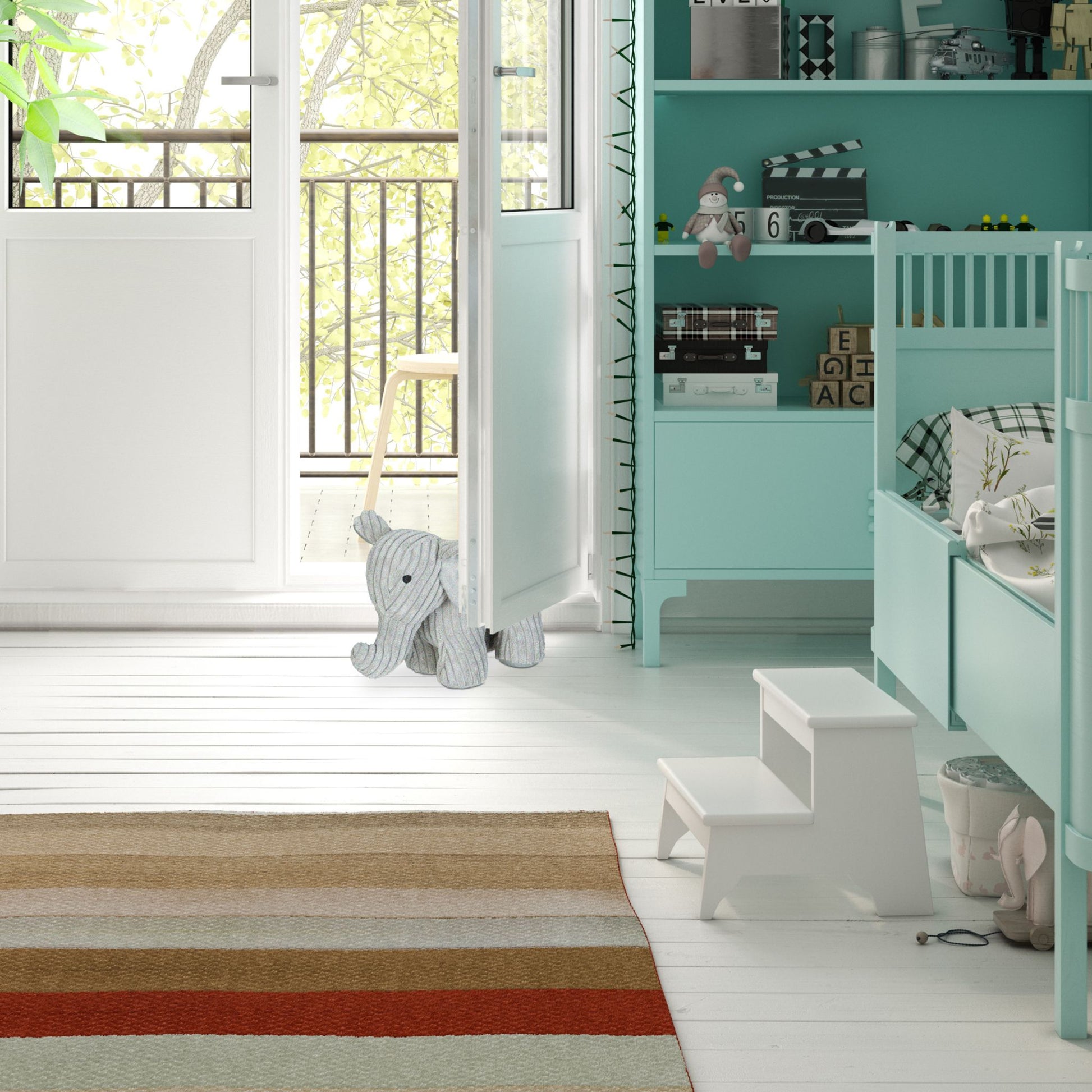 Türstopper Elefant Grau von Relaxdays