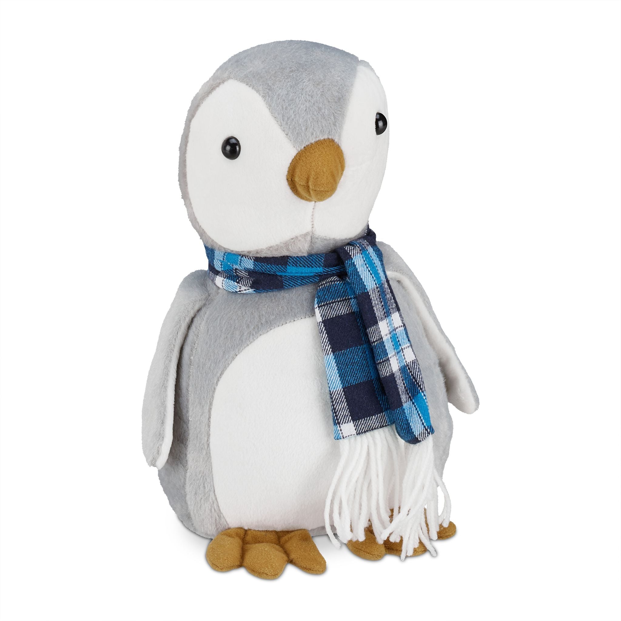 Türstopper Pinguin Weiss-Grau von Relaxdays