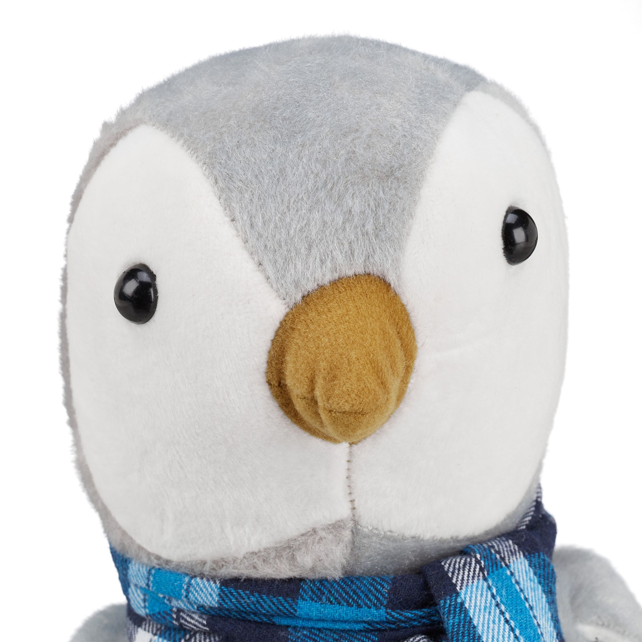 Türstopper Pinguin Weiss-Grau von Relaxdays